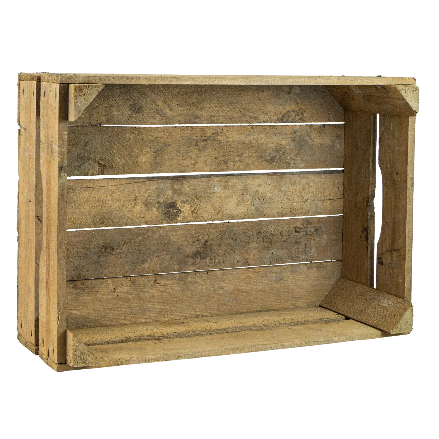 gebrauchte Obstkiste Holzsteige ohne Aufschrift 60x40x22cm