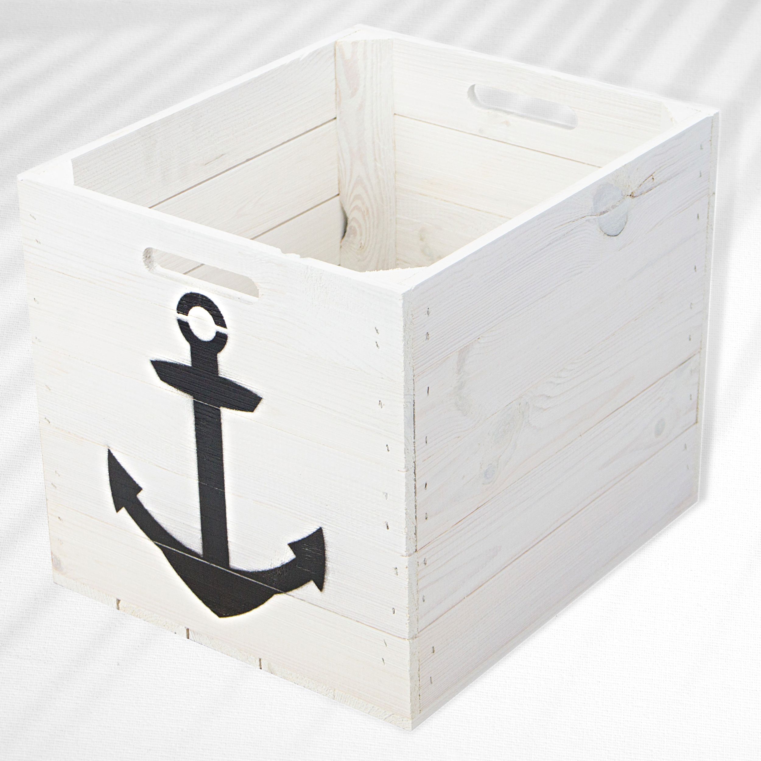 Aufbewahrungskiste weiß ANKER passend für Kallax