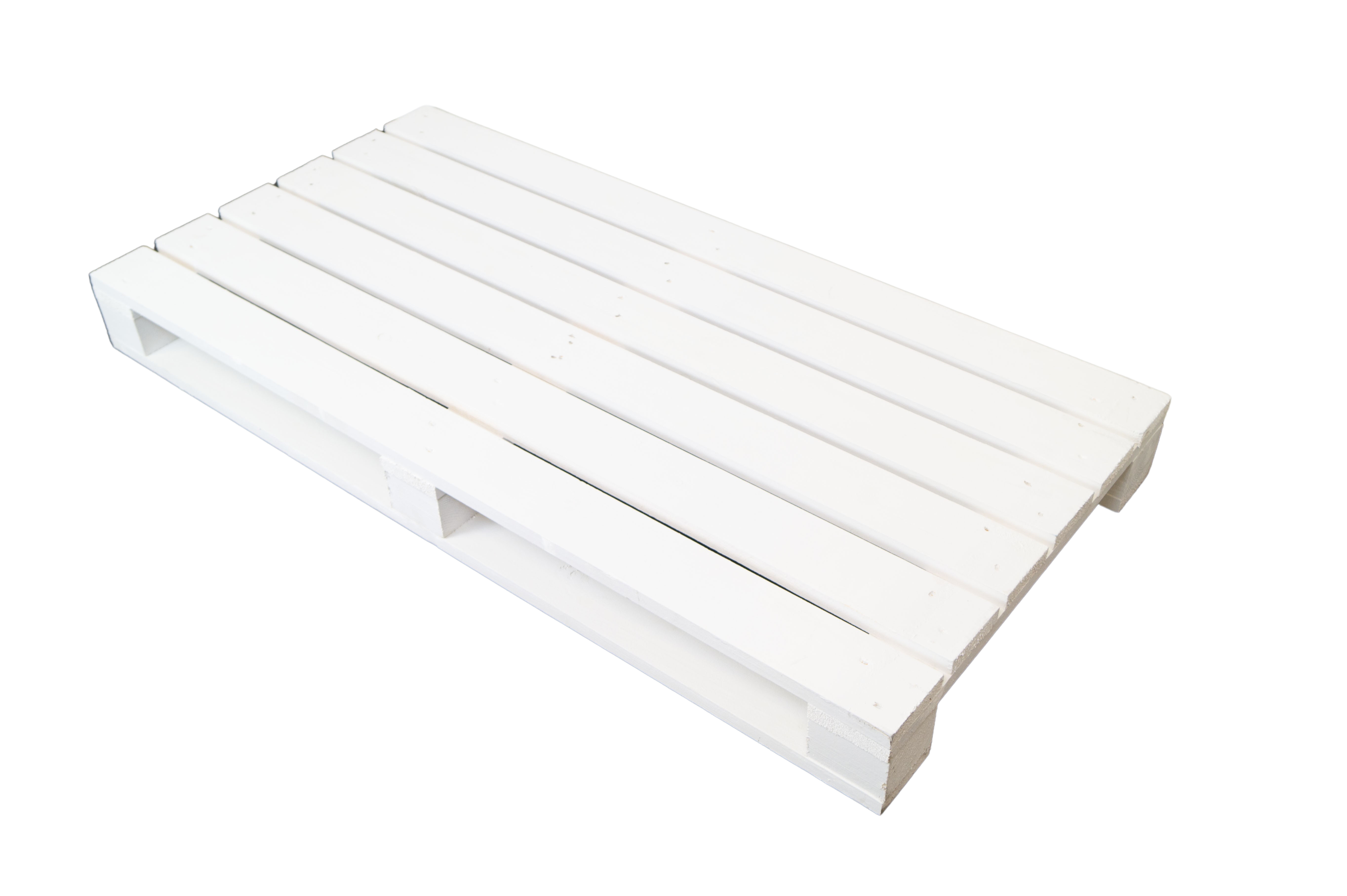 Palette in weiß 120x60x12,5cm Palette in weiß 120x60x12,5cm