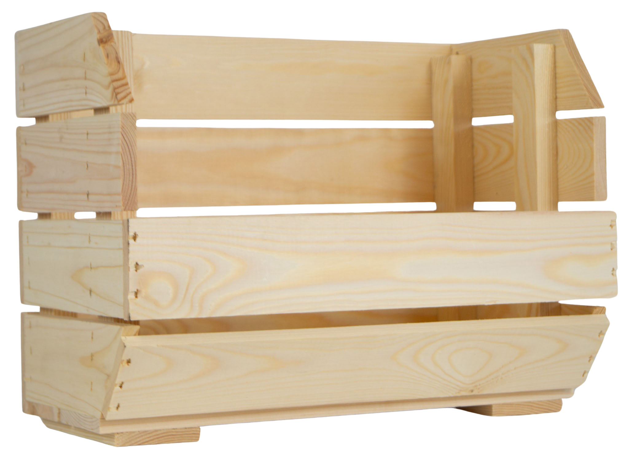 Schmales Küchenregal 40x22x29 cm in natur Schmales Küchenregal 40x22x29 cm in natur