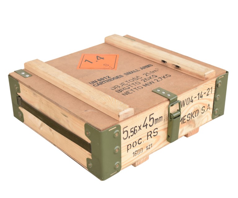 kleine Munitionskiste Slepe 7,62 40x36x14cm Munitionskiste Slepe 7,62
