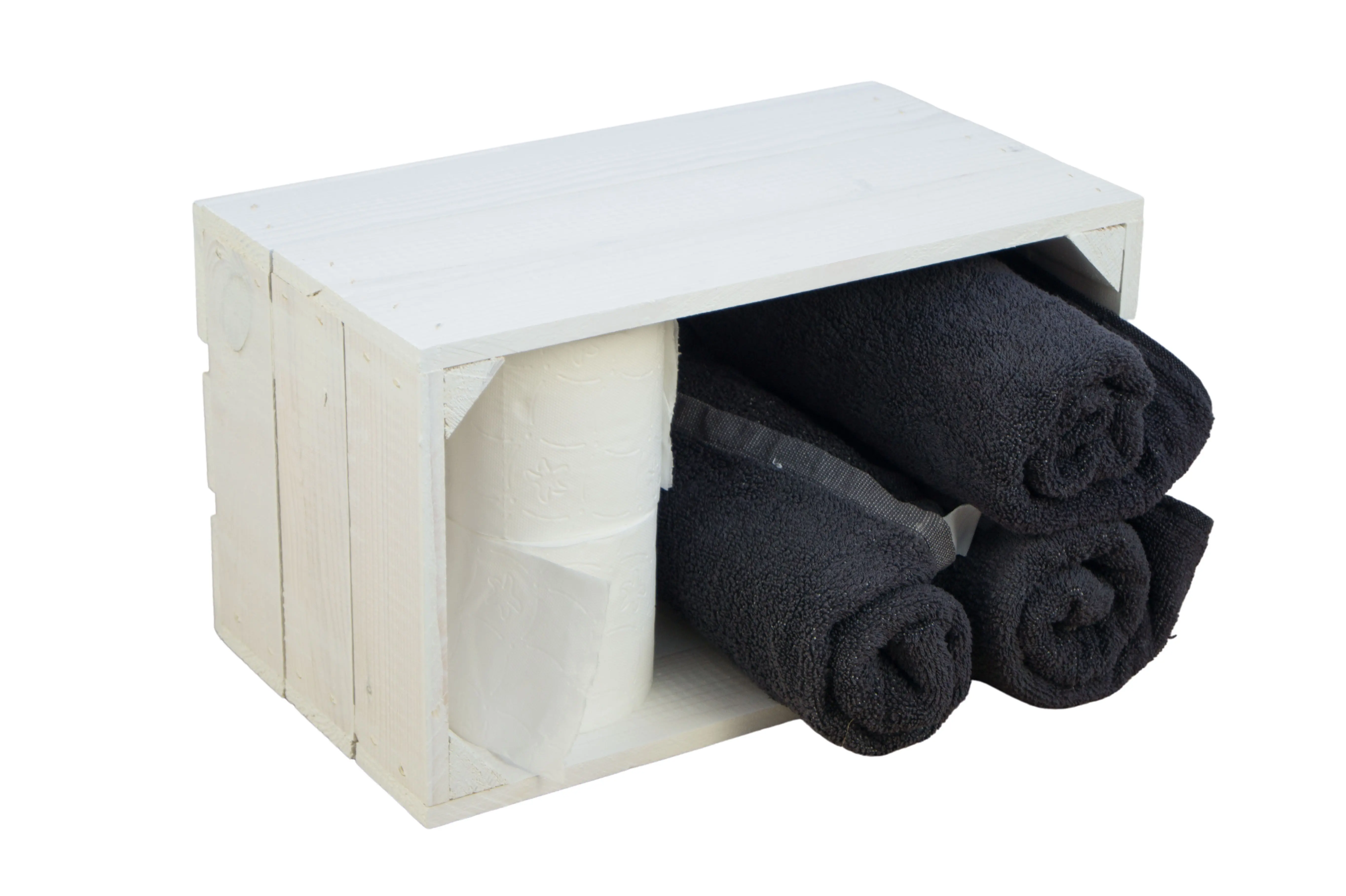 Regalkiste "Hilde" weiß ohne Regalkiste "Hilde" weiß ohne