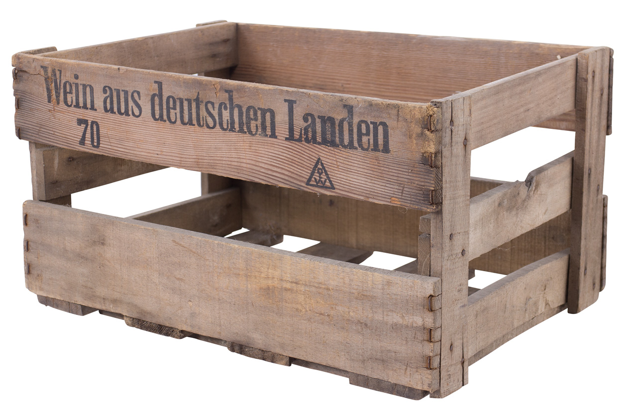 Alte Pfälzer Weinkiste 46x30,5x24cm