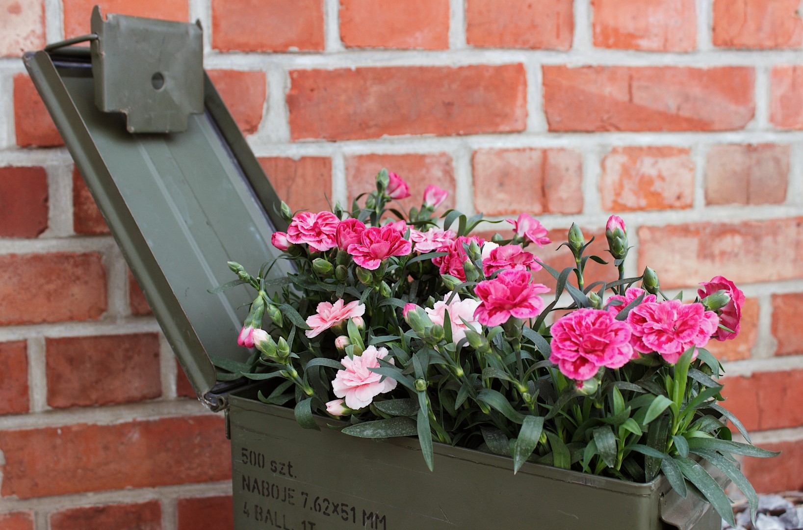 kleine Munitionskiste Metall 4API Aufbewahrungskiste 30,5 x 15,5 x 18,3cm