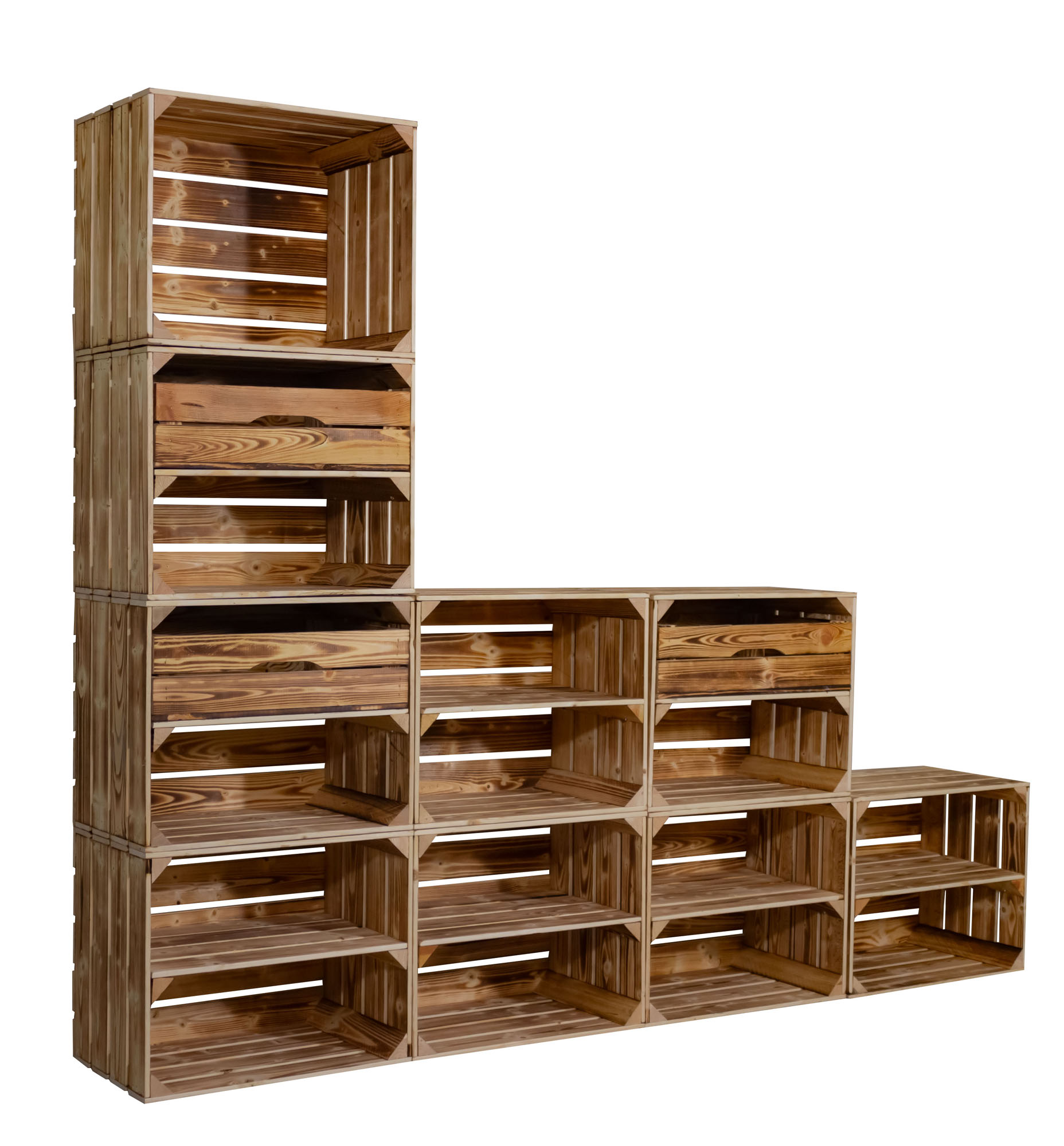 Flurregal "Larissa" mit Schuhregal und Schubladen Flurregal "Larissa" mit Schuhregal und Schubladen