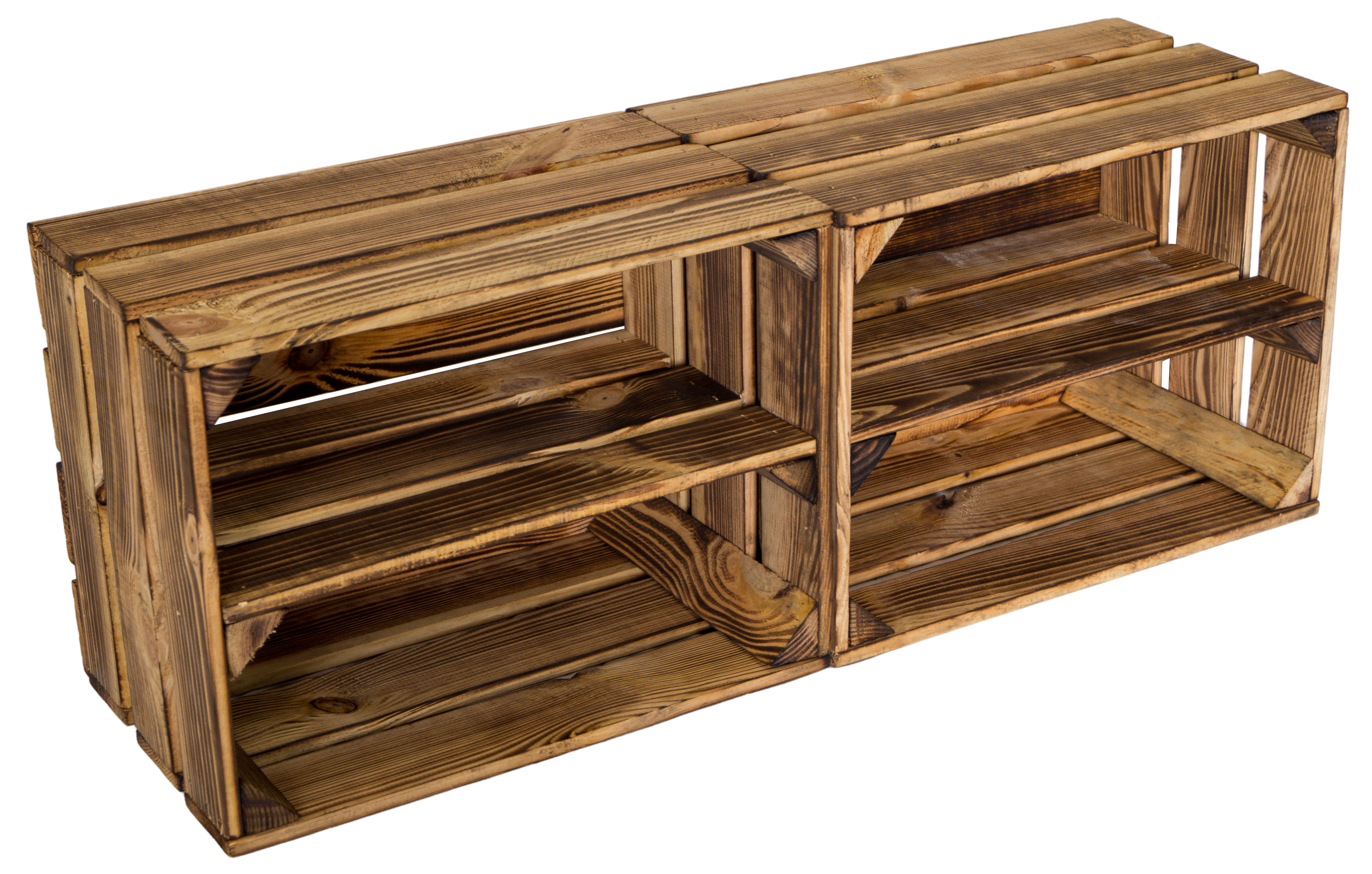 Obstkiste Bella Längs geflammt Obstkiste Bella Längs geflammt