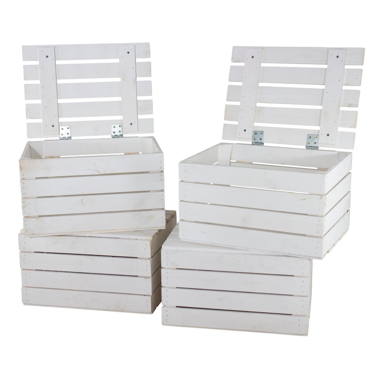 Neue Holztruhe in weiß *klein* 48x36x30cm