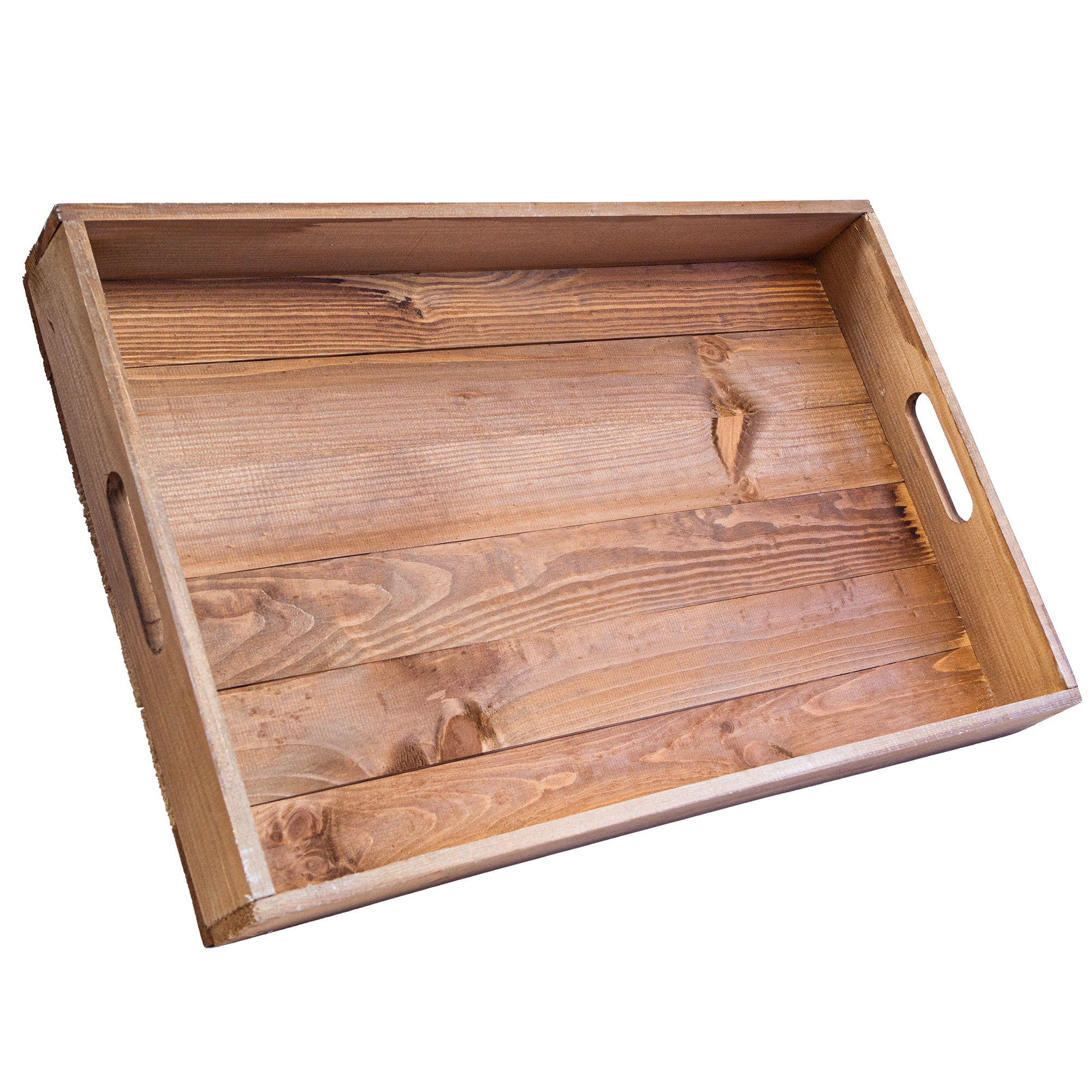 Serviertablett in braun 60x40x8cm Holztablett Frühstückstablet Bartablett Serviertablett in braun 60x40x8cm Holztablett Frühstückstablet Bartablett