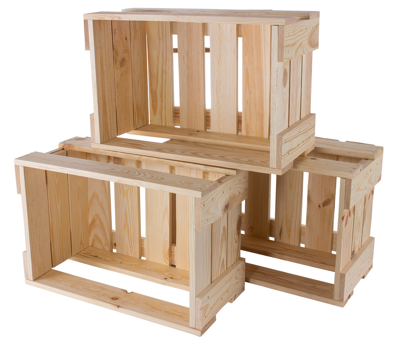 Neue Weinkiste ohne Aufdruck 46x30,5x24cm