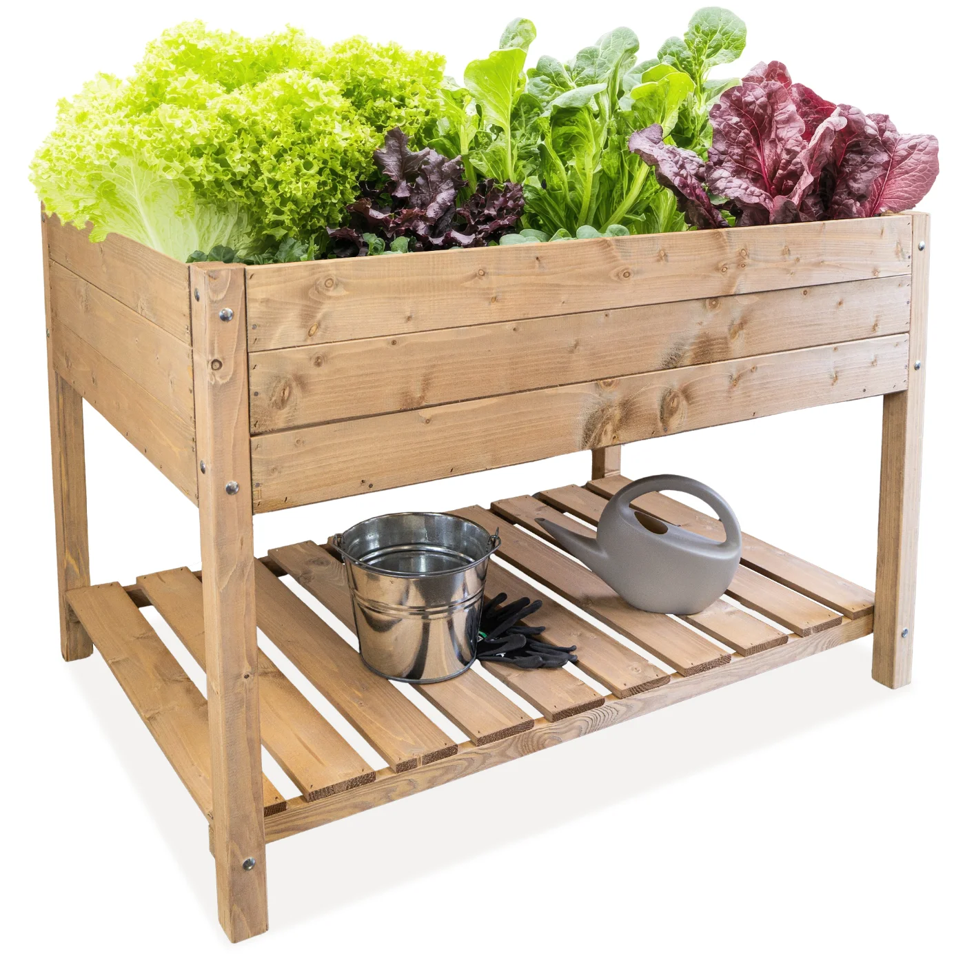 Hochbeet XL 118x79x78cm Palisander Hochbeet XL 118x79x78cm Palisander
