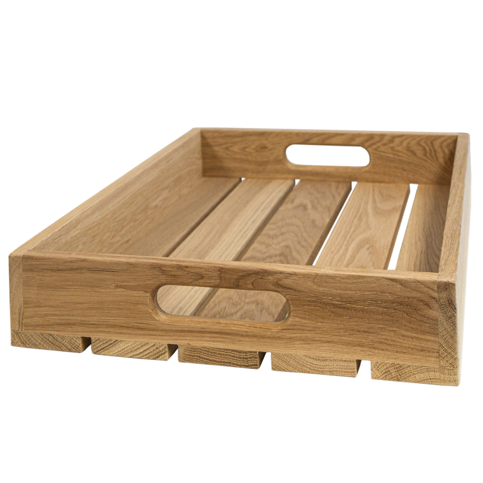 Eichentablett aus Massivholz kaufen | Serviertablett aus Eiche in zwei Größen 55x40x8cm Eichentablett aus Massivholz kaufen | Serviertablett aus Eiche in zwei Größen 55x40x8cm