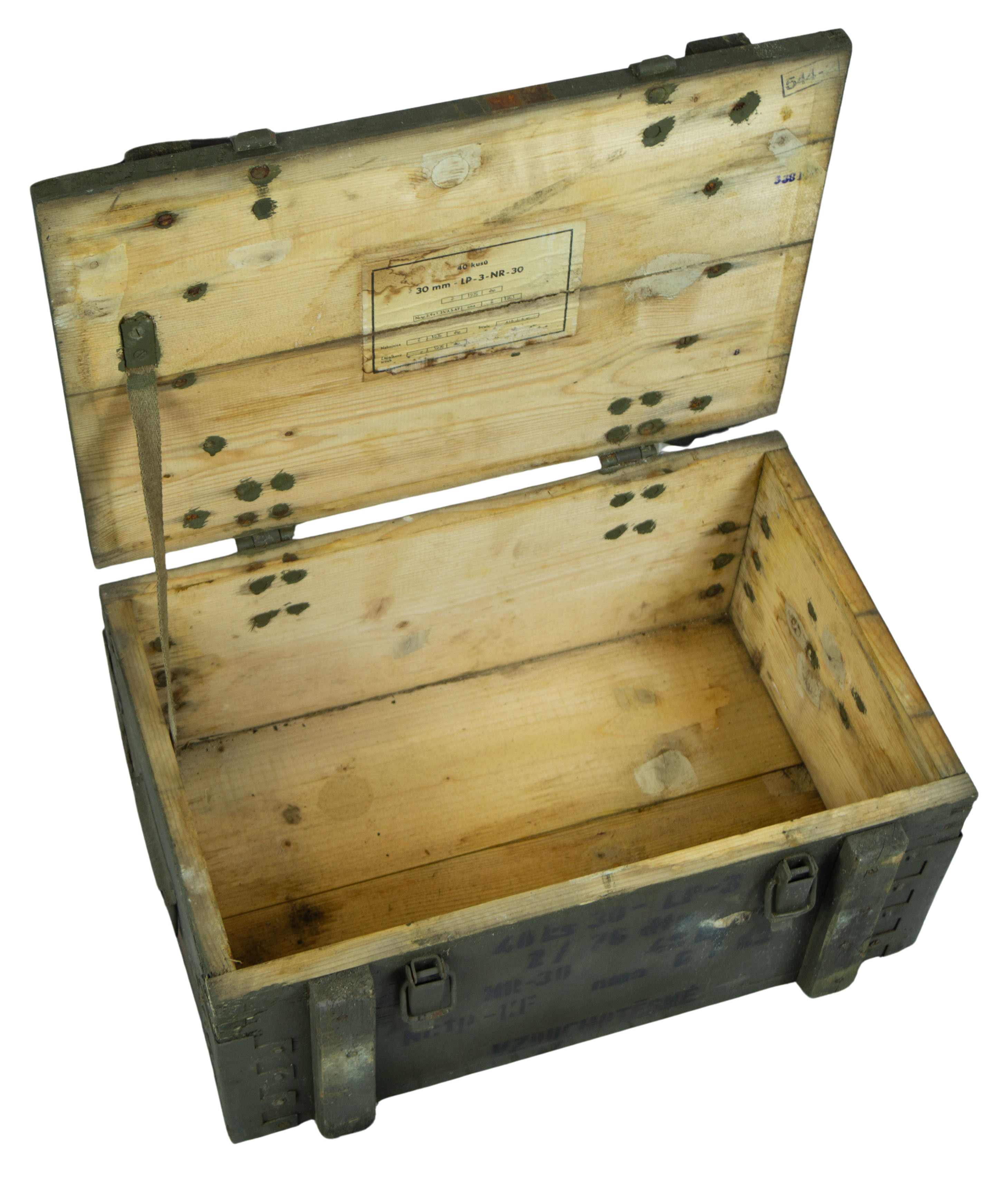 Munitionskiste 40 KS als Couchtisch