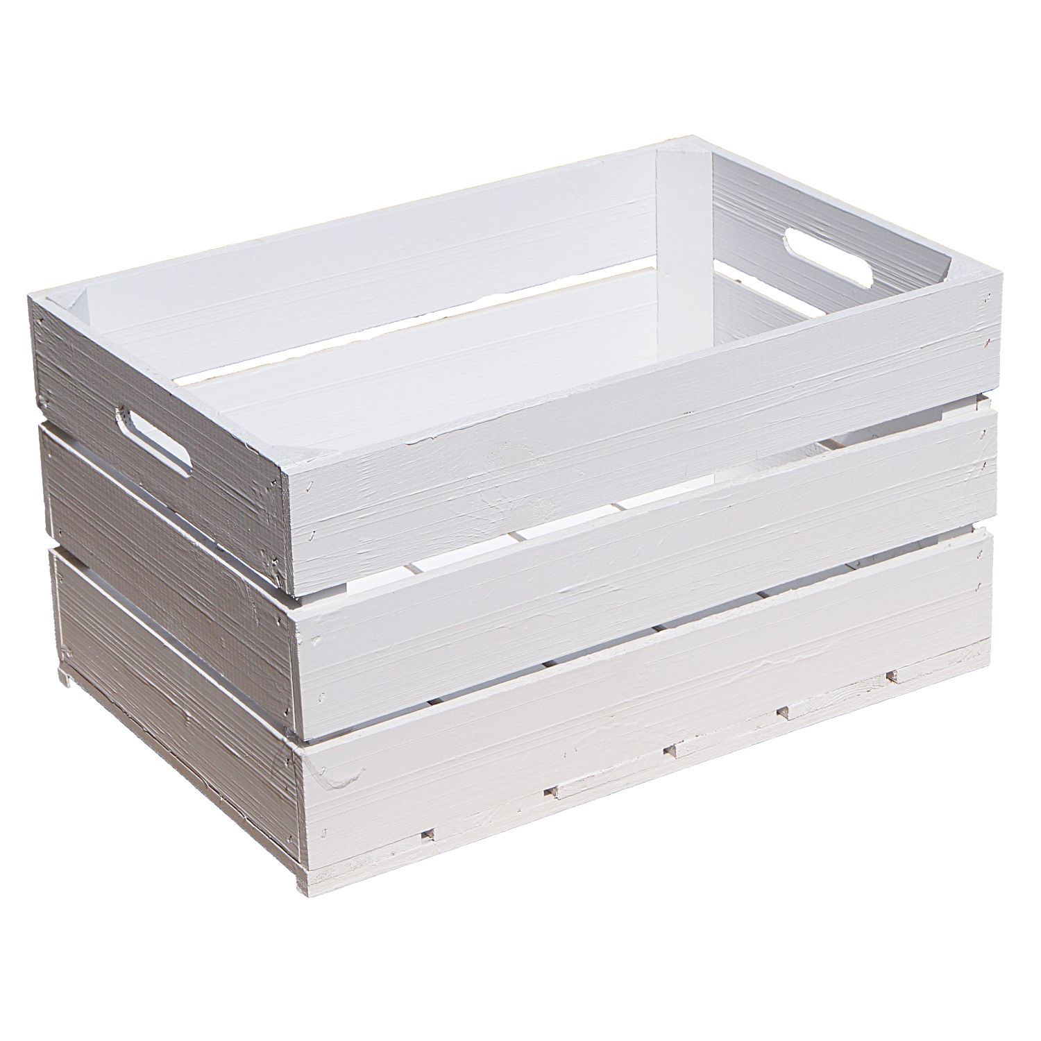 Obstkisten "Elfriede" - neu - weiß Obstkisten "Elfriede" - neu - weiß