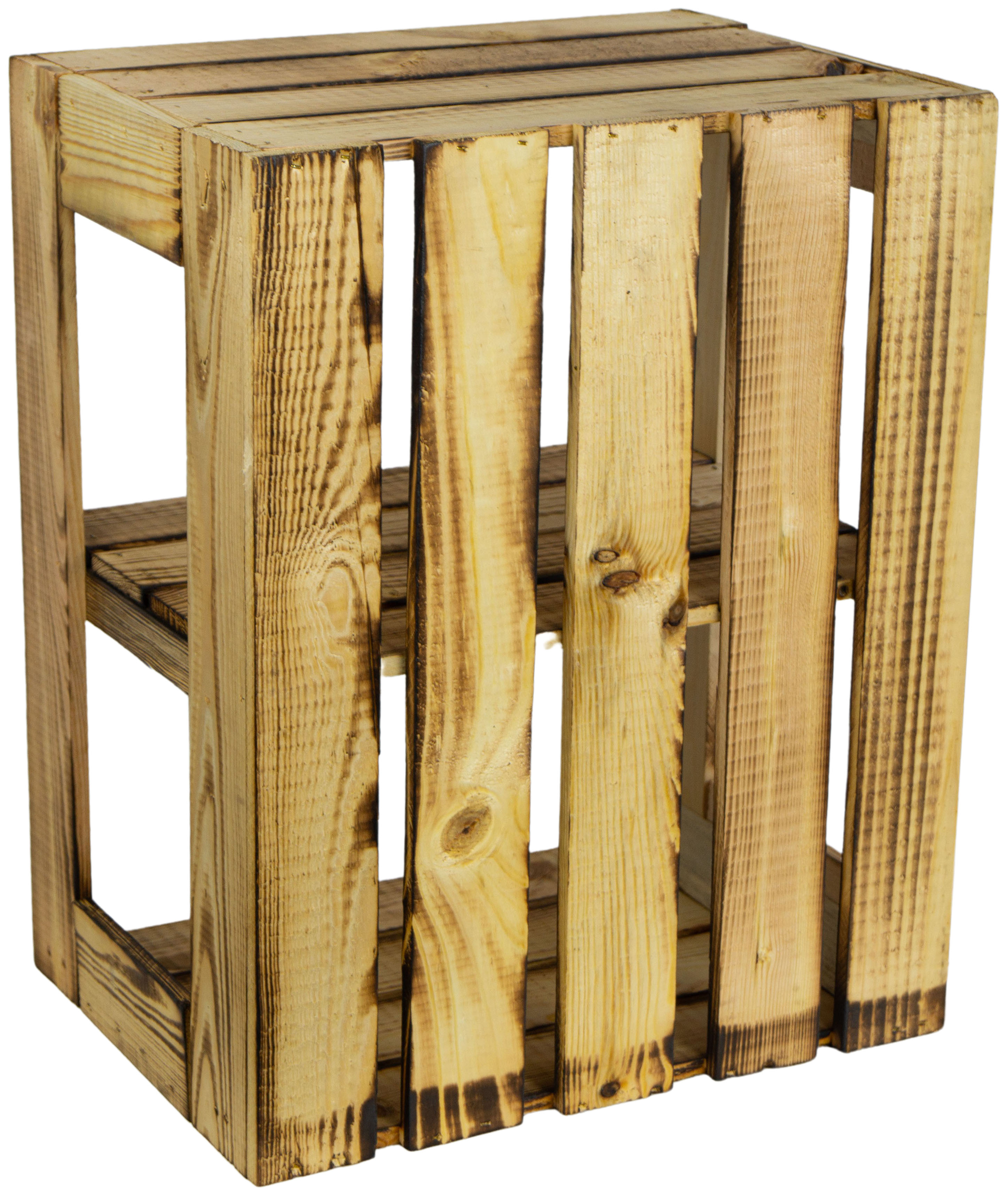 Geflammte Regalkiste Display Edition 50x40x30cm