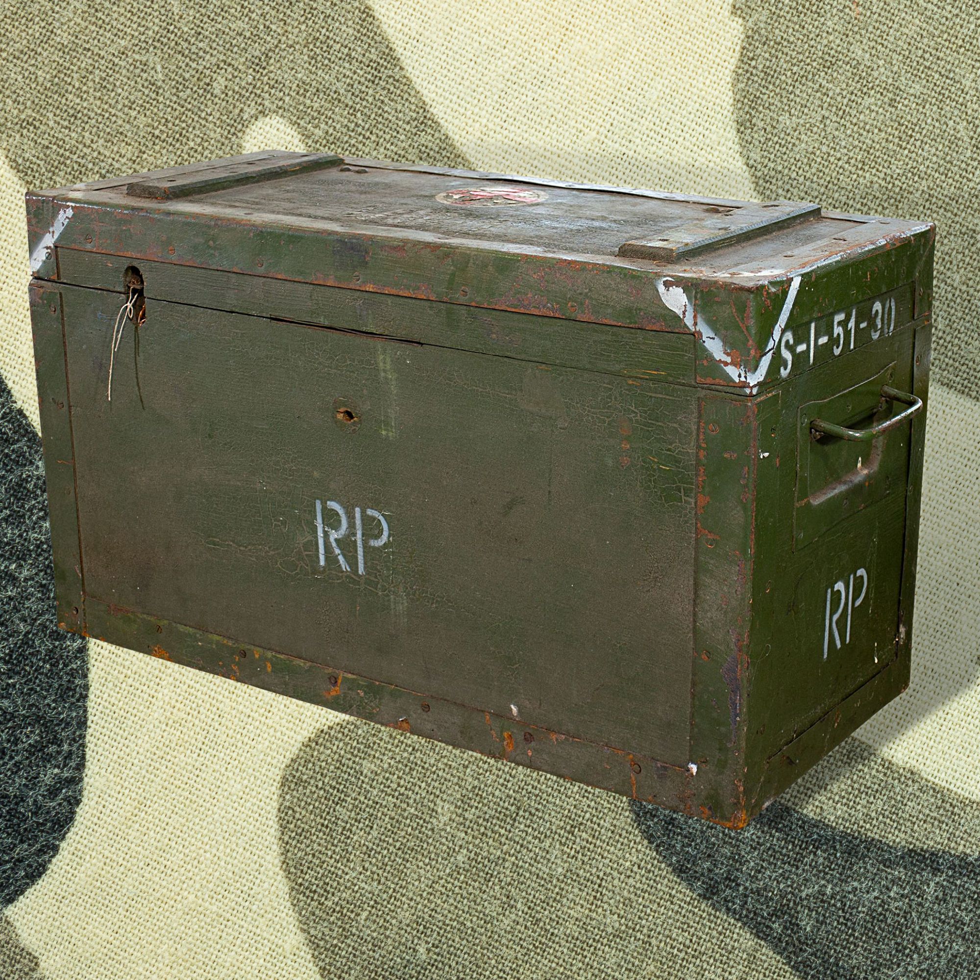 Alte Transportkiste 70x34x42cm RP