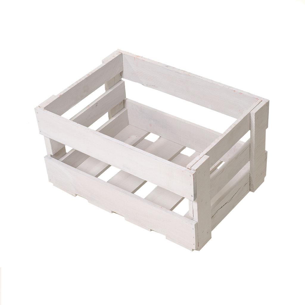 Neue weiße Weinkiste 46x30,5x24cm Neue weiße Weinkiste 46x30,5x24cm