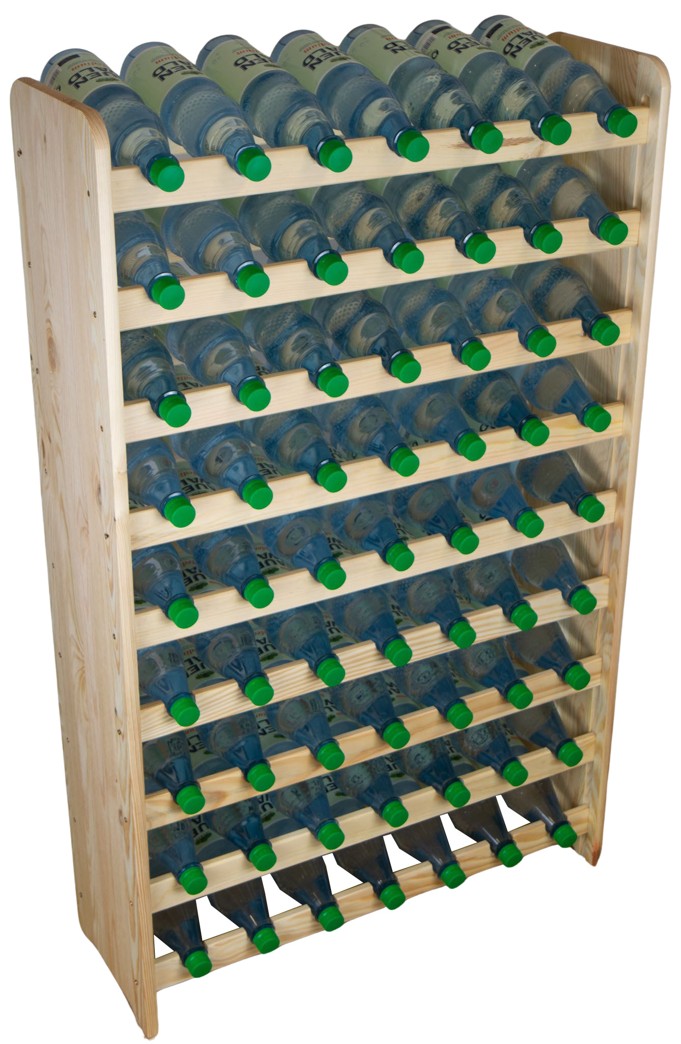 Flaschenregal für 63 Flaschen