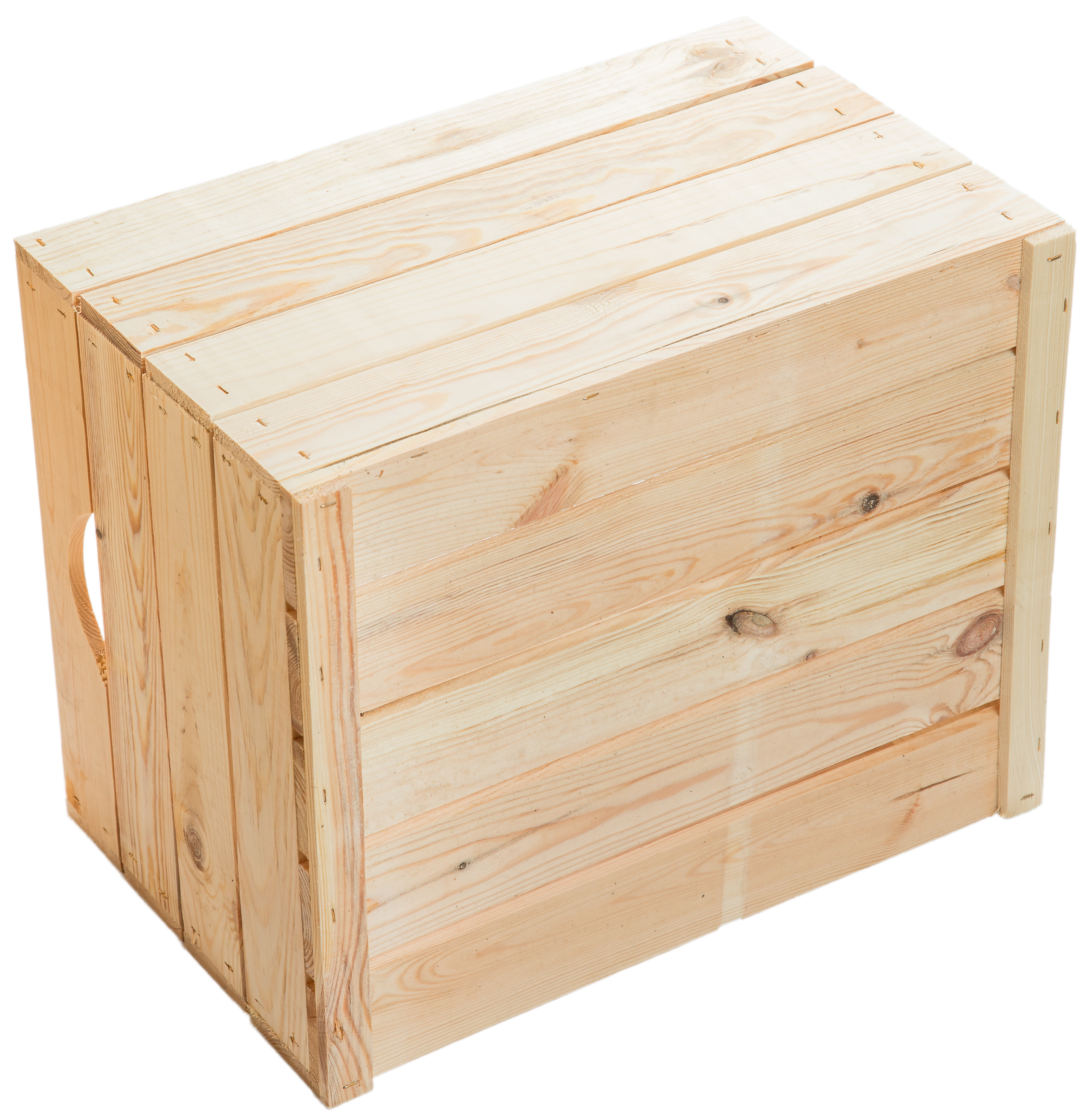 Holzkiste Johanna neu Natur 50x40x30cm