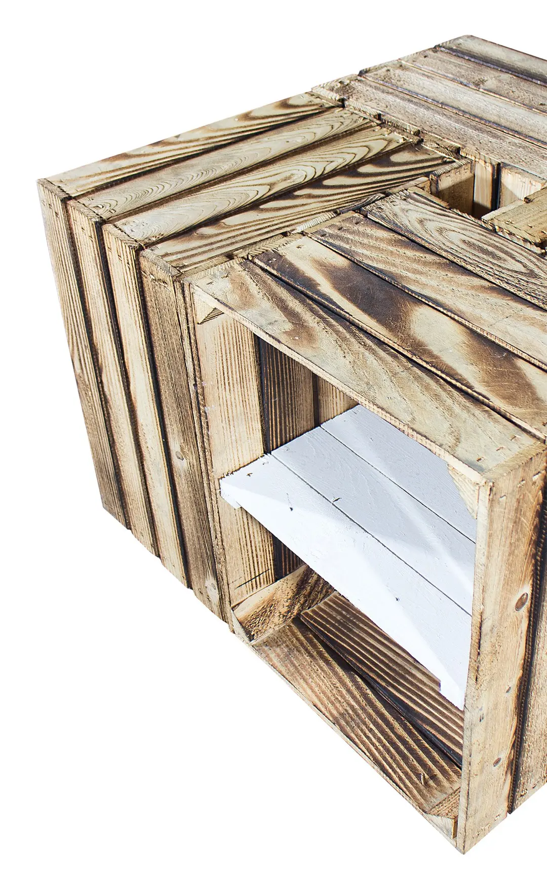 Geflammter Couchtisch mit frei wählbaren Mittelbretter 70x70x50,5cm Geflammter Couchtisch mit frei wählbaren Mittelbretter 70x70x50,5cm