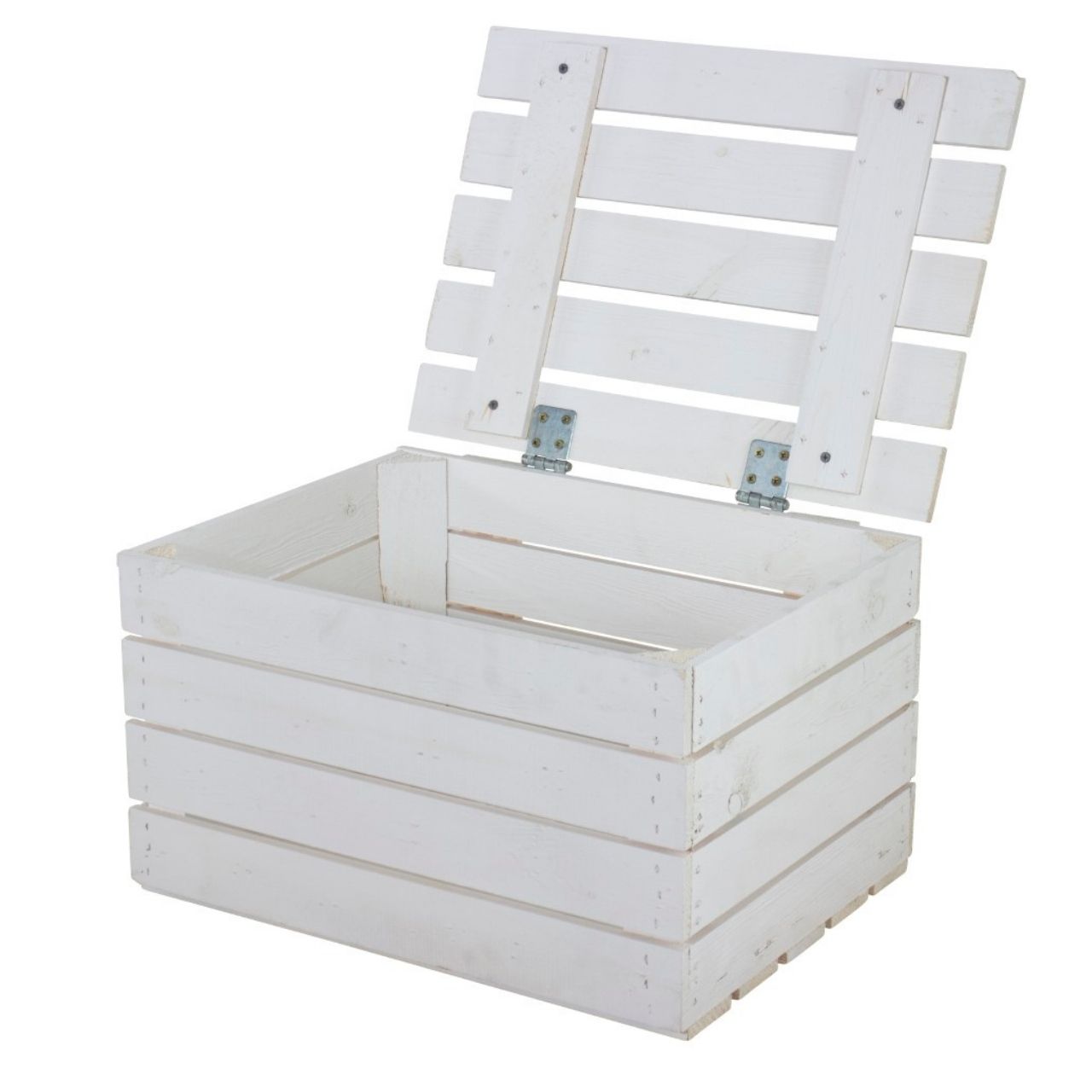 Neue Holztruhe in weiß *klein* 48x36x30cm Neue Holztruhe in weiß *klein* 48x36x30cm
