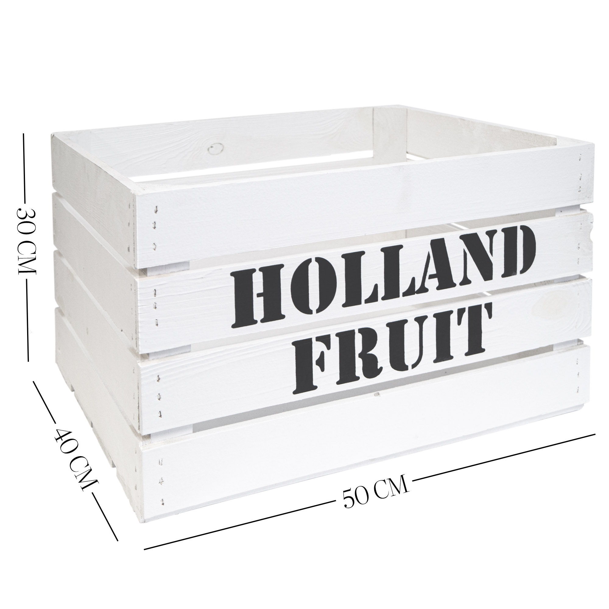 Obstkiste HOLLAND FRUIT Holland Fruit Weiss