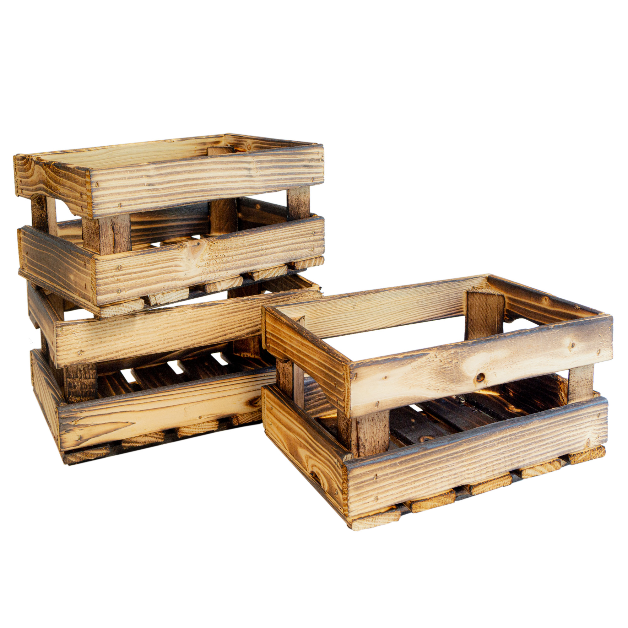 Holzkiste HENNE – Dekorative Aufbewahrungskiste aus Holz in Natur oder geflammt | 30 x 20 x 15 cm Geflammt Holzkiste HENNE – Dekorative Aufbewahrungskiste aus Holz in Natur oder geflammt | 30 x 20 x 15 cm Geflammt