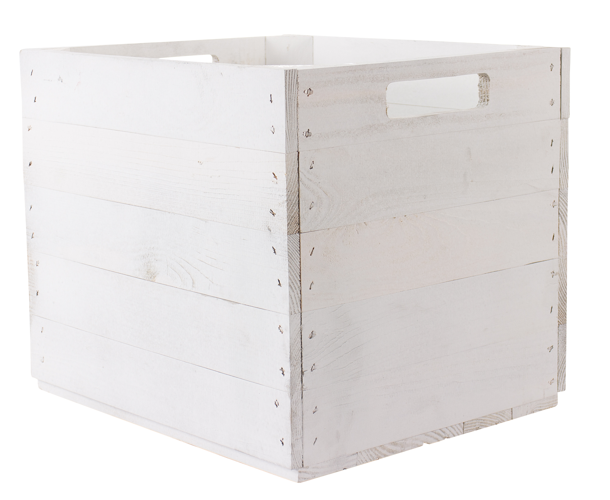 Holzkiste "weiß" für Kallax Regale 33x37,5x32,5cm Aufbewahrungskiste weiß ANKER passend für Kallax