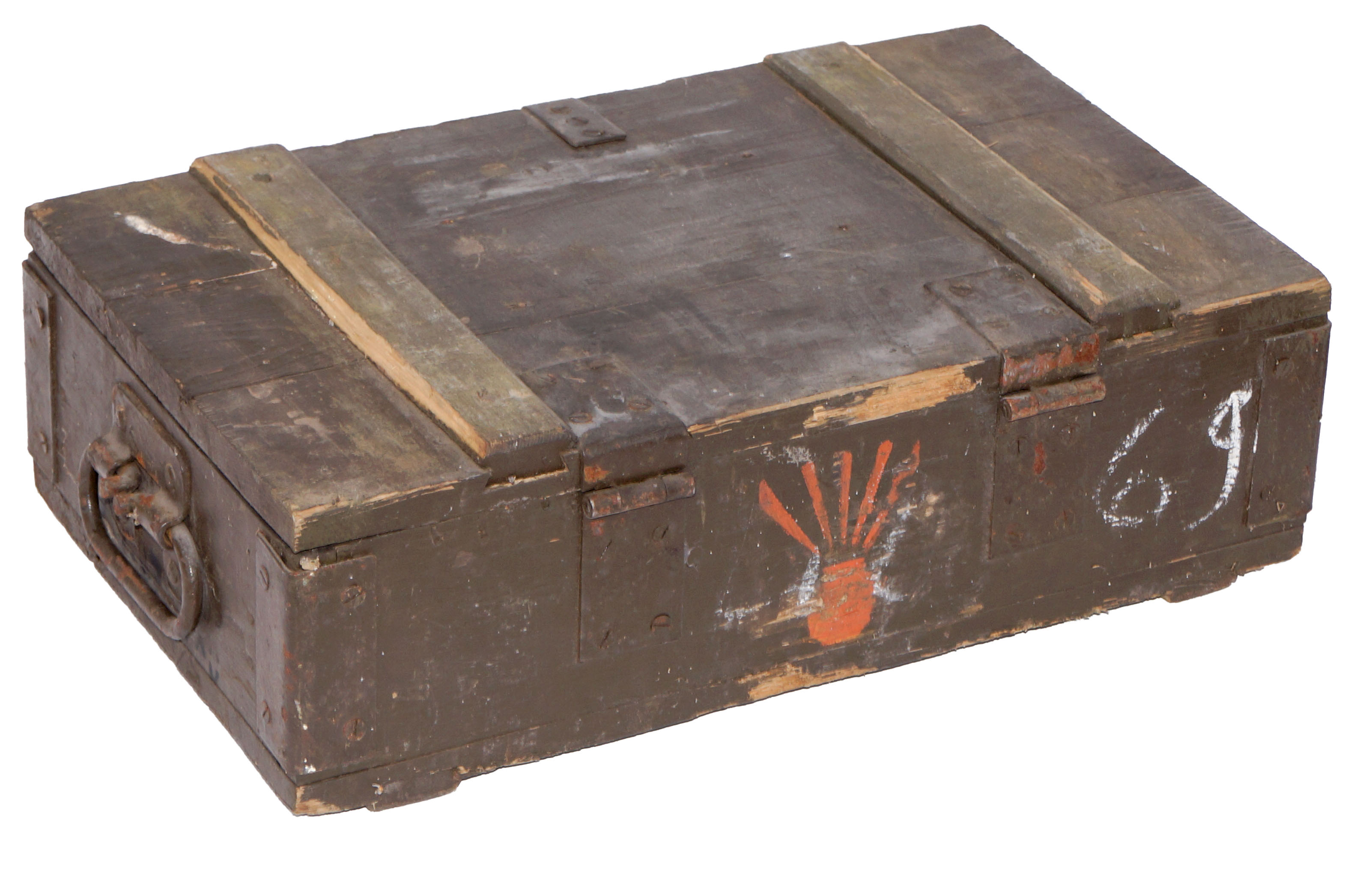 kleine Munitionskiste Box "F-1"