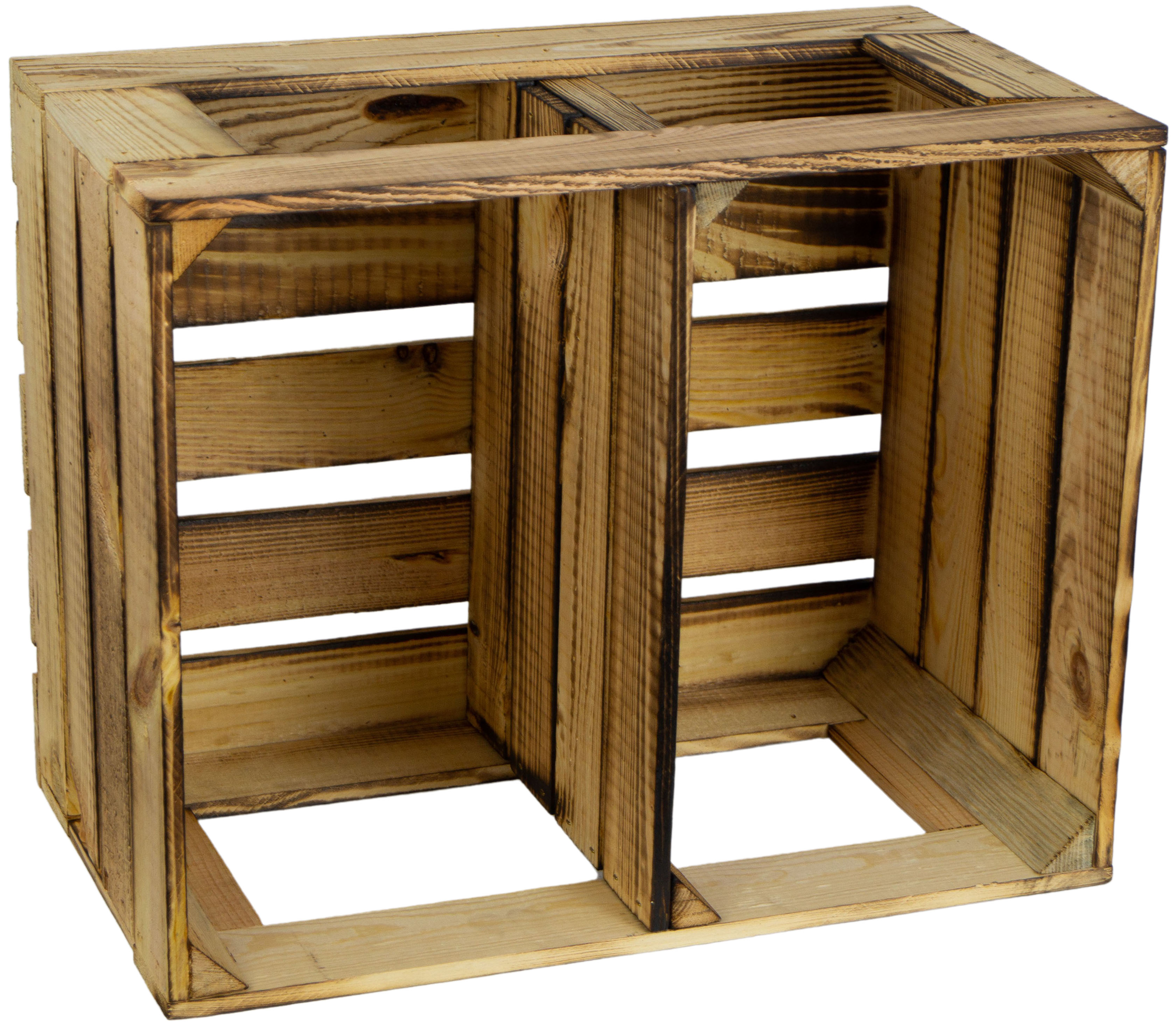 Geflammte Regalkiste Display Edition 50x40x30cm