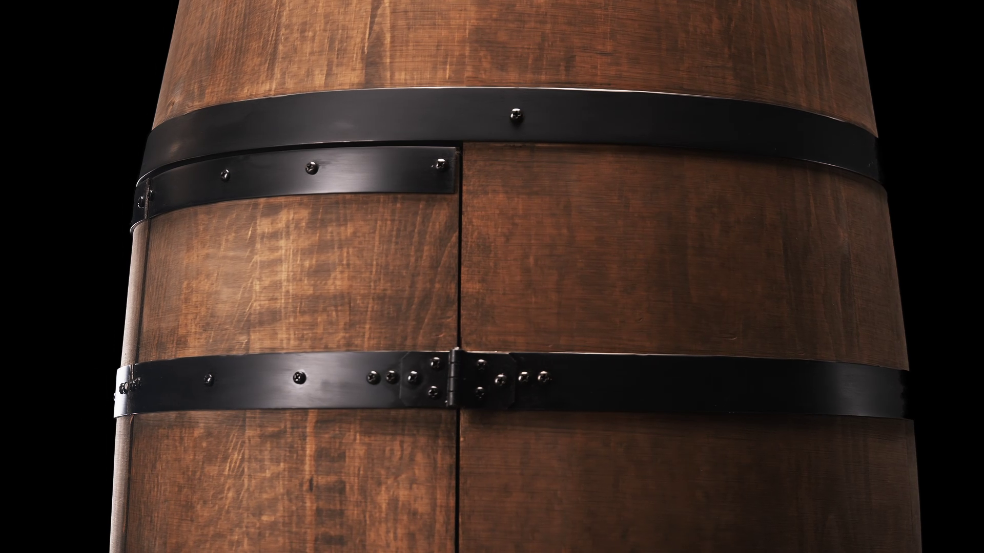 Holzfass mit Türen in Farbton Wenge Hausbar mit LED – Weinregal & Flaschenständer, Bar oder Partykeller – ca. 80 cm Ohne LED Holzfass mit Türen in Farbton Wenge Hausbar mit LED – Weinregal & Flaschenständer, Bar oder Partykeller – ca. 80 cm Ohne LED