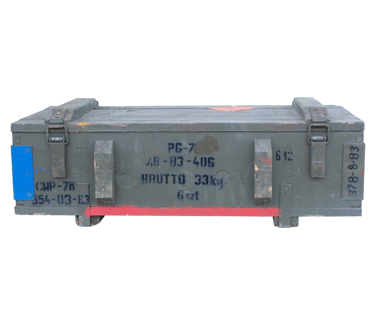 Munitionskiste Typ PG-7 80x42x24cm Munitionskiste Typ PG-7 80x42x24cm