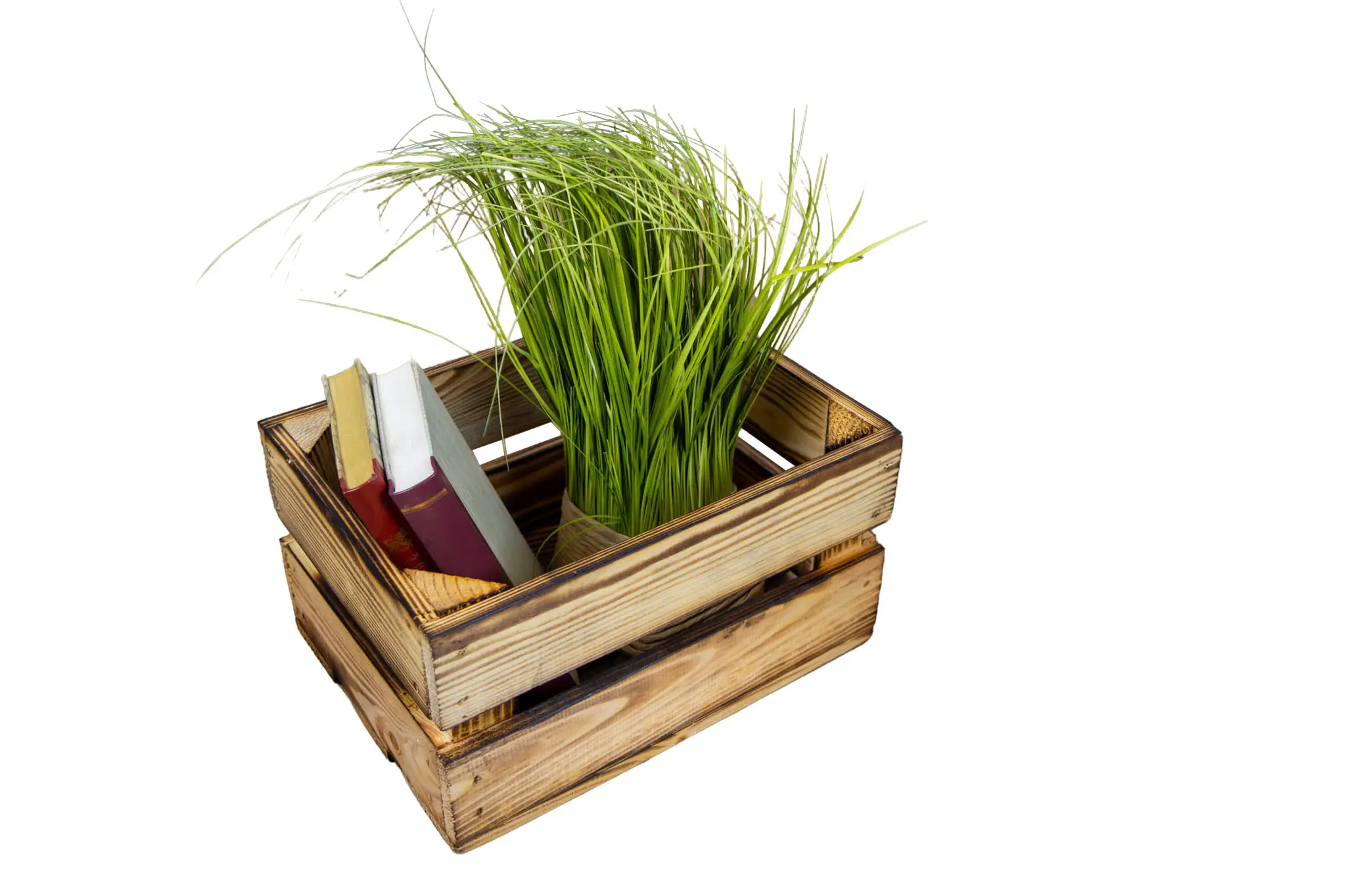 Kleine Holzkiste "Frieda" flambiert Kleine Holzkiste "Frieda" flambiert