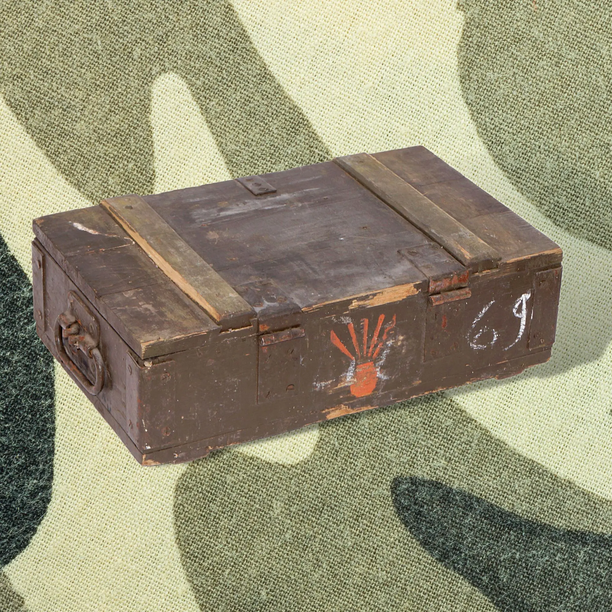 kleine Munitionskiste Box "F-1" kleine Munitionskiste Box "F-1"