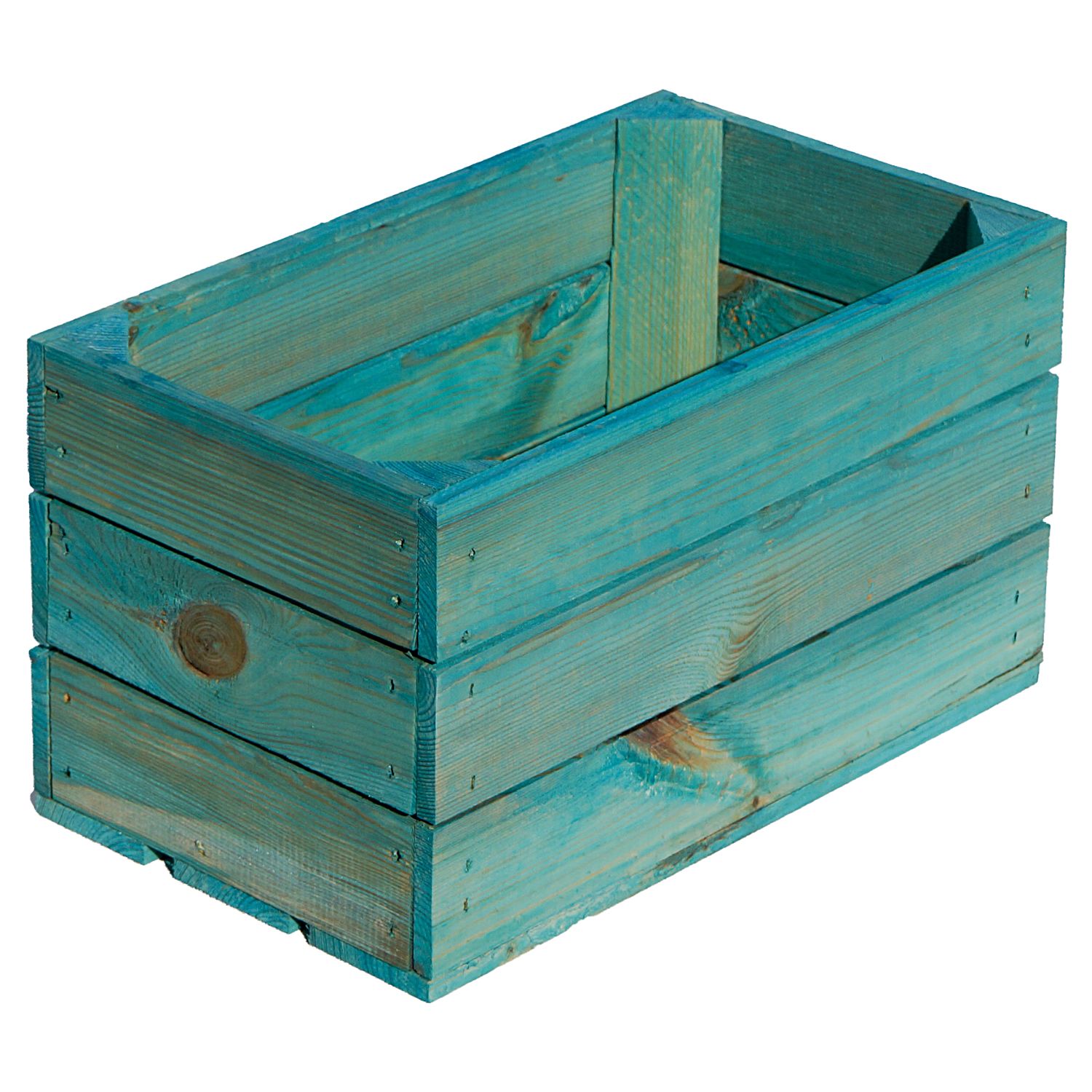 Regalkiste "Hilde" Türkis 38x22x21cm Regalkiste "Hilde" Türkis 38x22x21cm