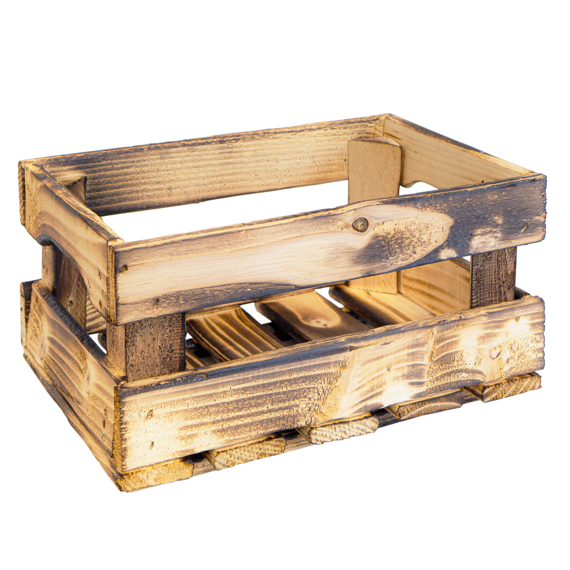 Holzkiste HENNE – Dekorative Aufbewahrungskiste aus Holz in Natur oder geflammt | 30 x 20 x 15 cm Geflammt Holzkiste HENNE – Dekorative Aufbewahrungskiste aus Holz in Natur oder geflammt | 30 x 20 x 15 cm Geflammt