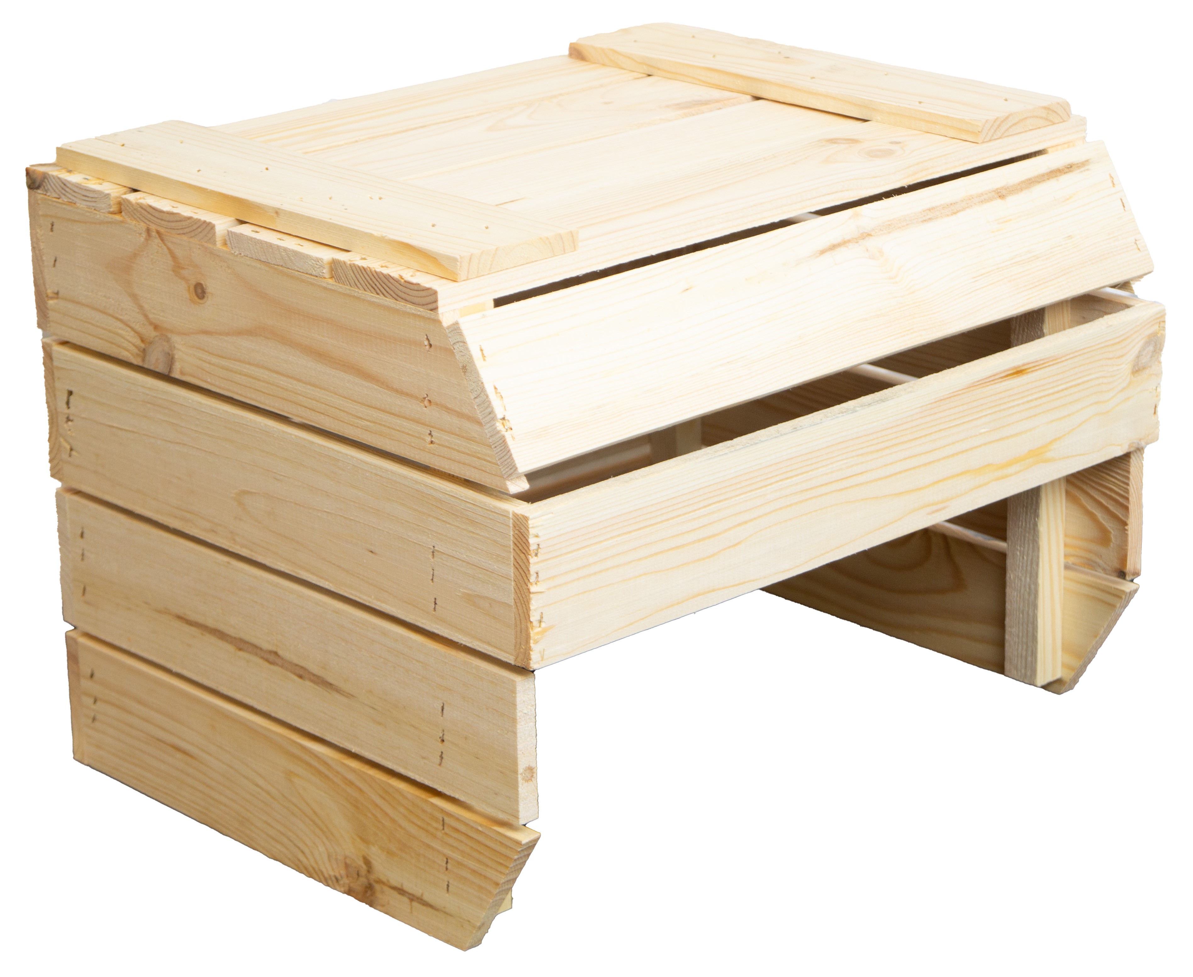 Regalkiste Olaf 40x33x30 cm in natur Regalkiste Olaf 40x33x30 cm