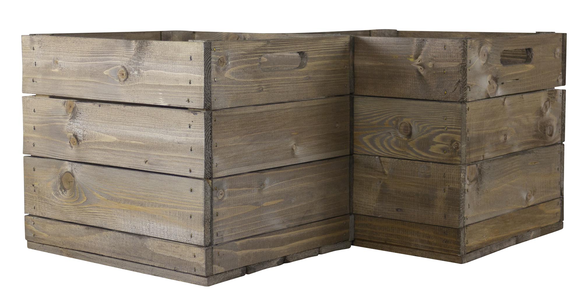 Palisander Kiste für Kallax Regale 33x37,5x32,5cm