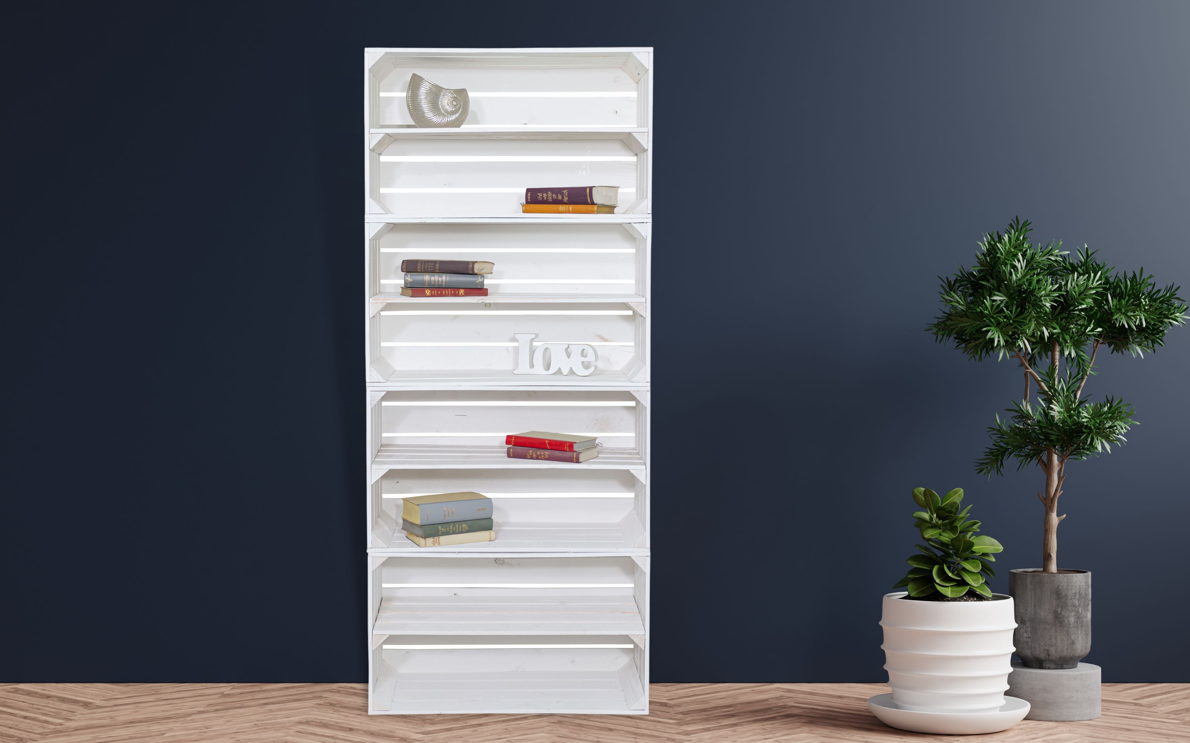 Bücherregal "Davidson" für Büro und Wohnzimmer