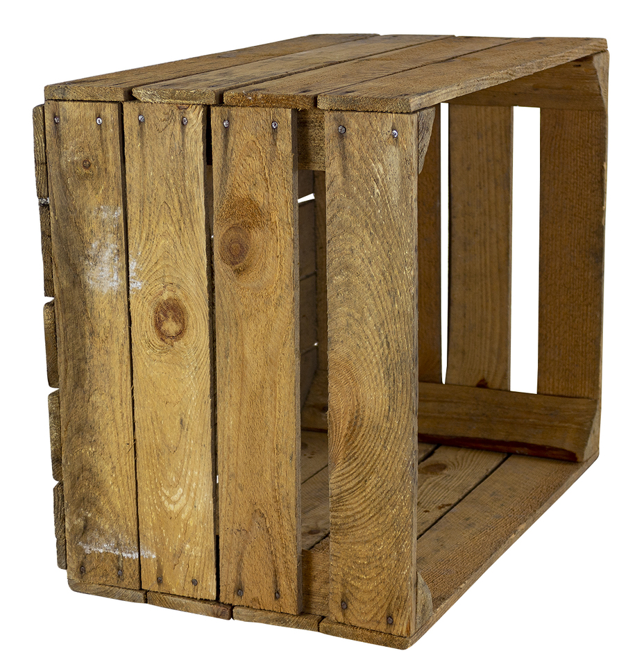 Apfelkiste mit Aufdruck "Hamburg" 50x40x30cm Apfelkiste mit Aufdruck "Hamburg" 50x40x30cm