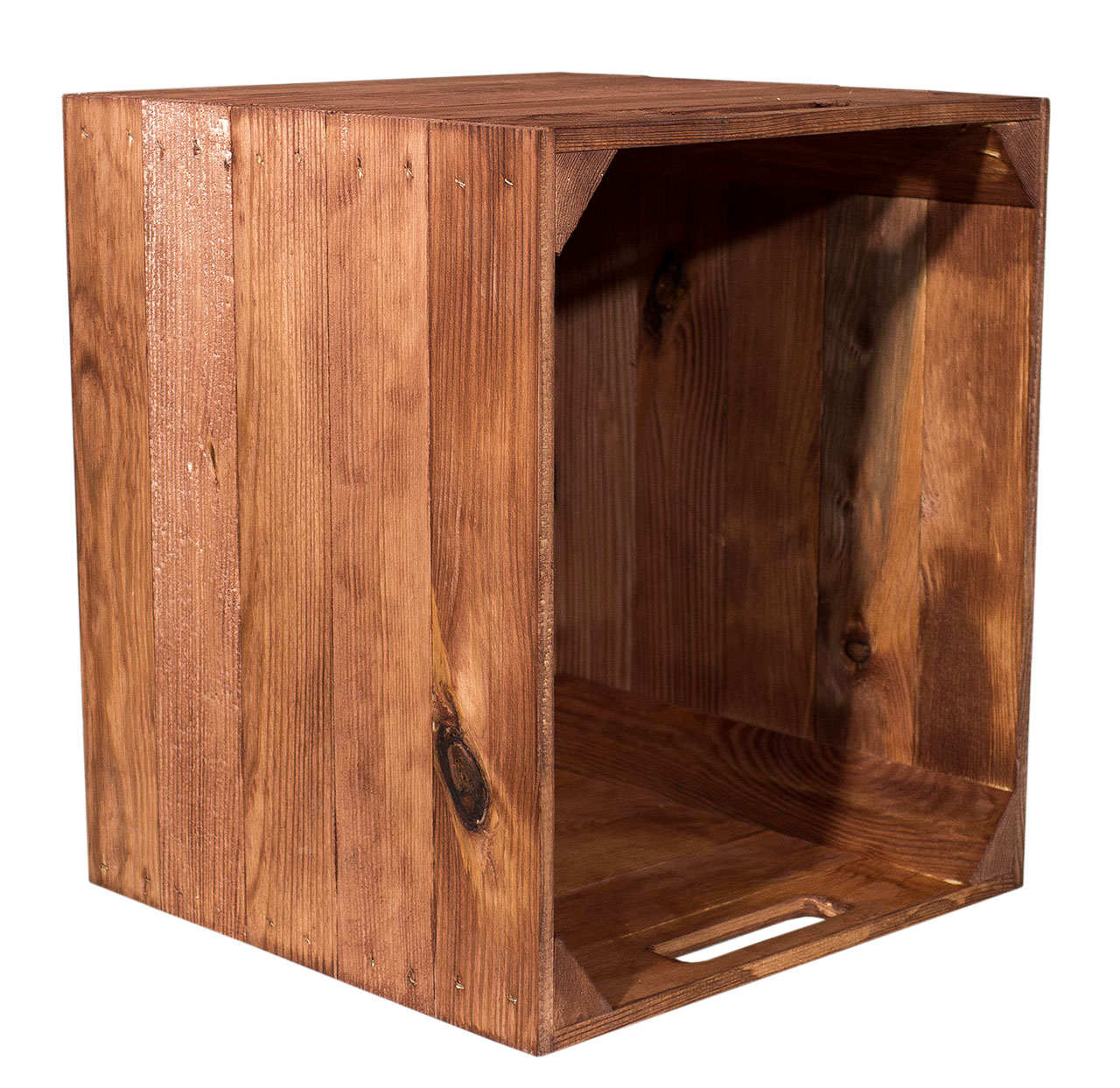 4er Paket Holzkiste "used" für Kallax Regale