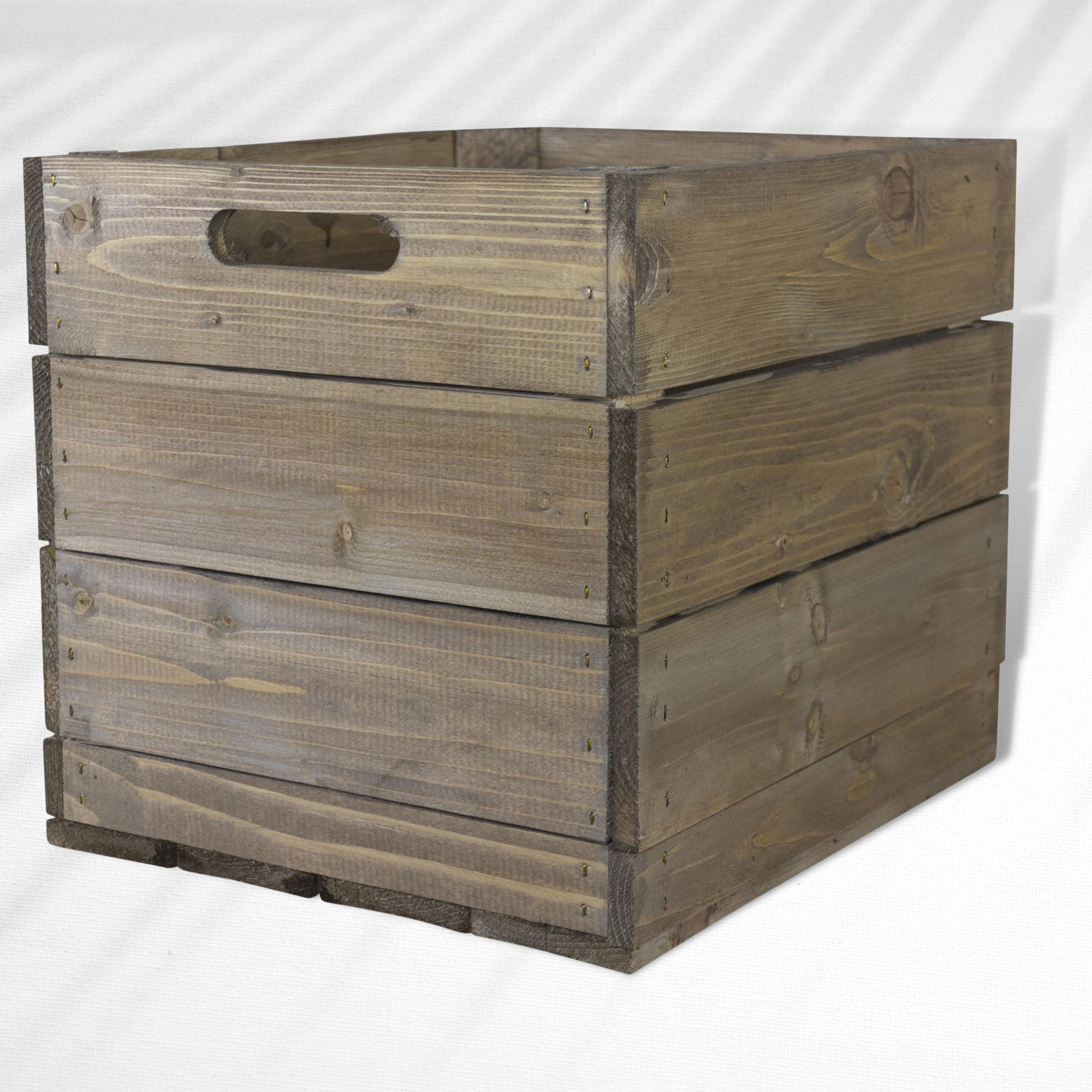 Palisander Kiste für Kallax Regale 33x37,5x32,5cm