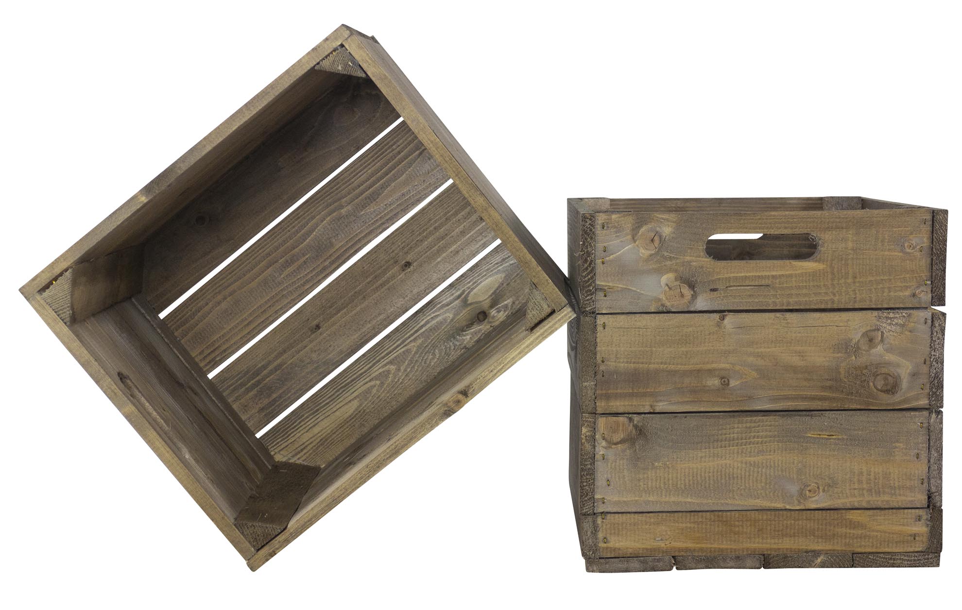 Palisander Kiste für Kallax Regale 33x37,5x32,5cm