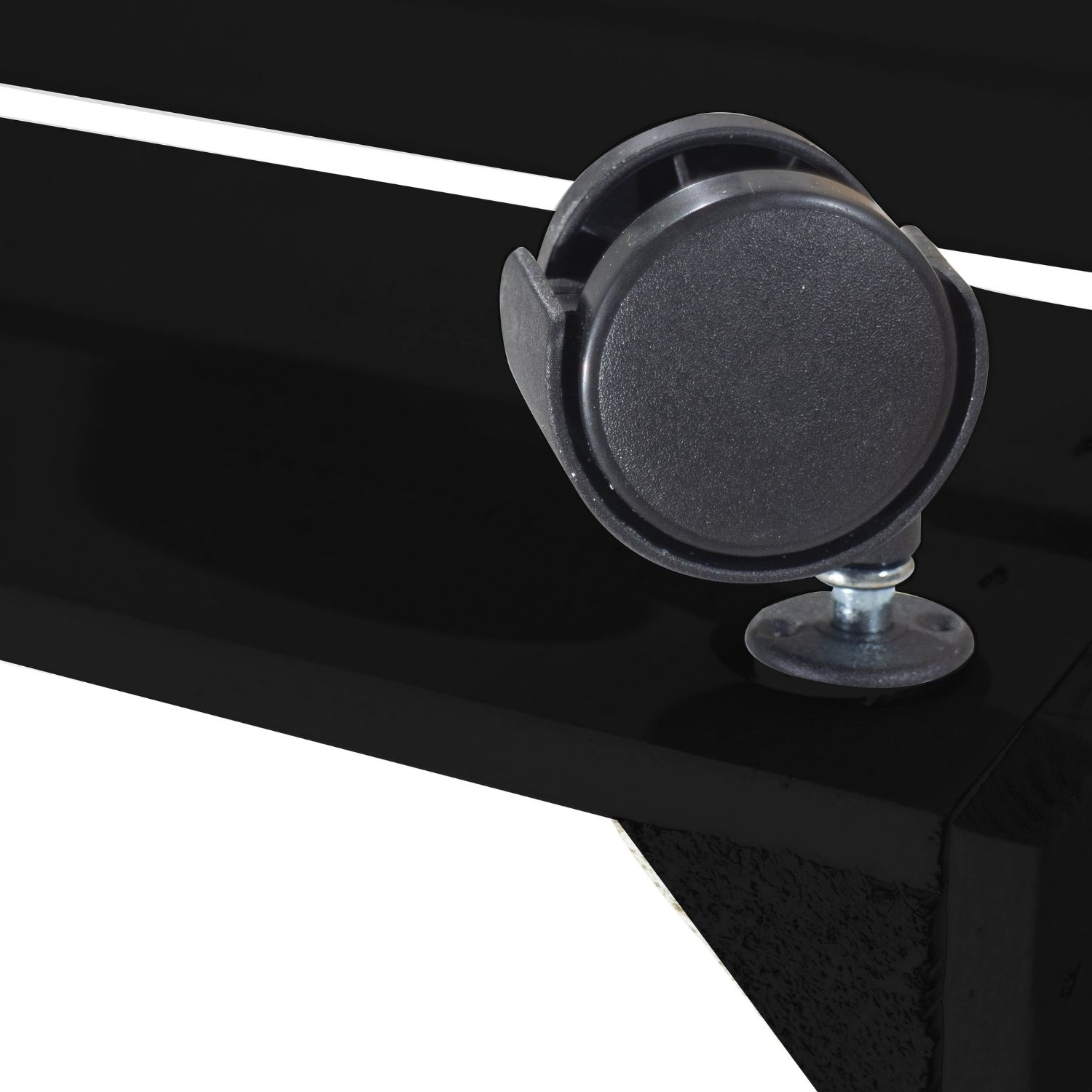 2x schwarze Obstkisten auf Rollen - Steige aus dem Alten Land 50x40x30cm