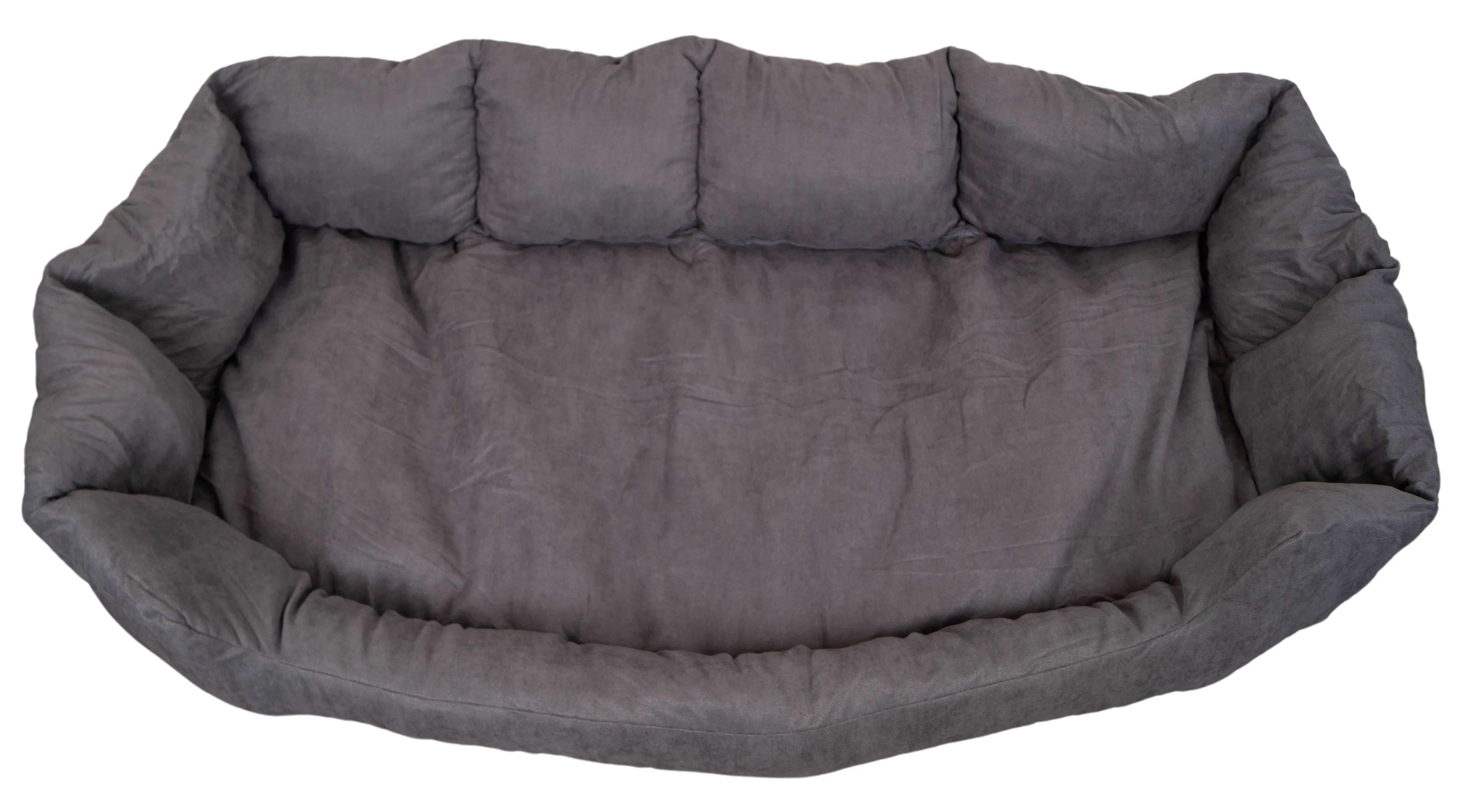 Großes graues Hundekissen passend für Hundebett Balu Maße 90x57x20