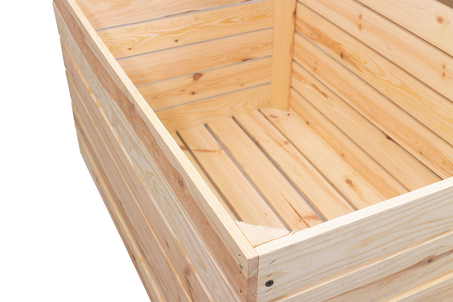 Neue Holztruhe natur *groß* 80x50x39cm