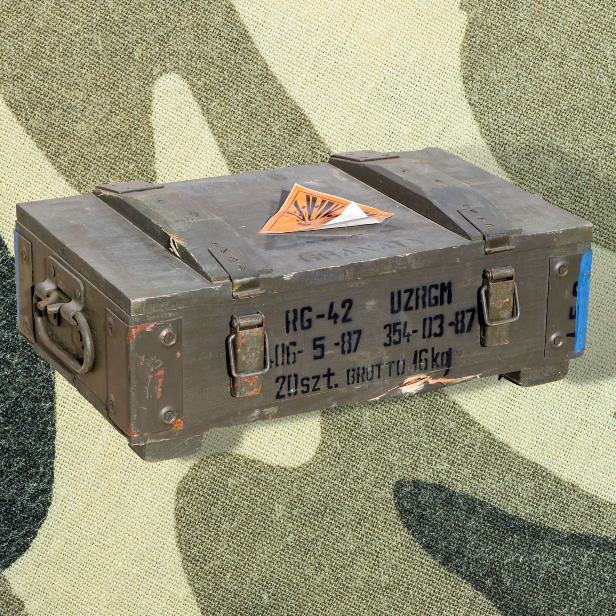 Kleine Munititionskiste Box RG-42 Kleine Munititionskiste Box RG-42