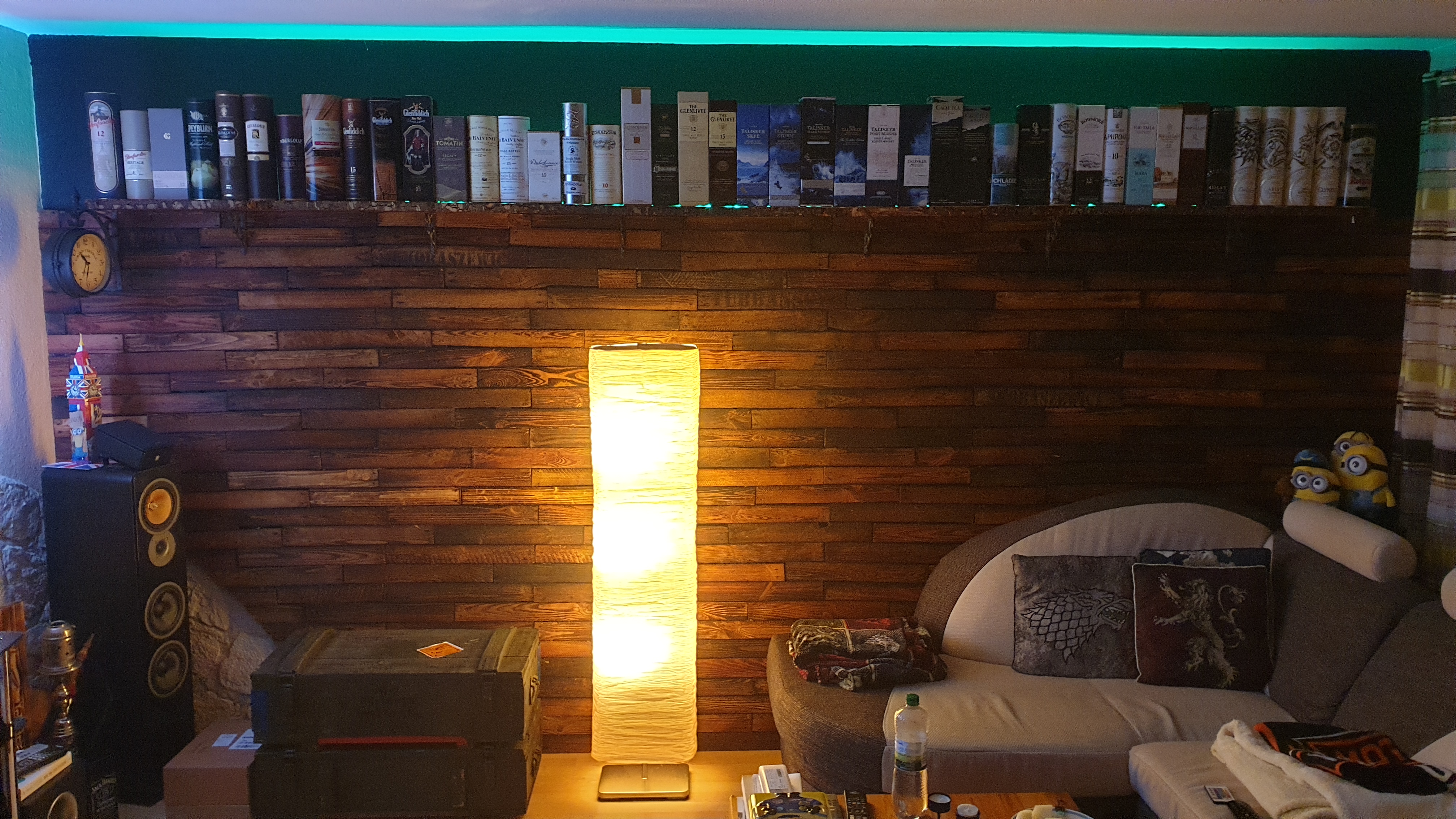 20 geflammte Holzbretter von alten Obstkisten 48 x 11 cm 20 geflammte Holzbretter von alten Obstkisten 48 x 11 cm