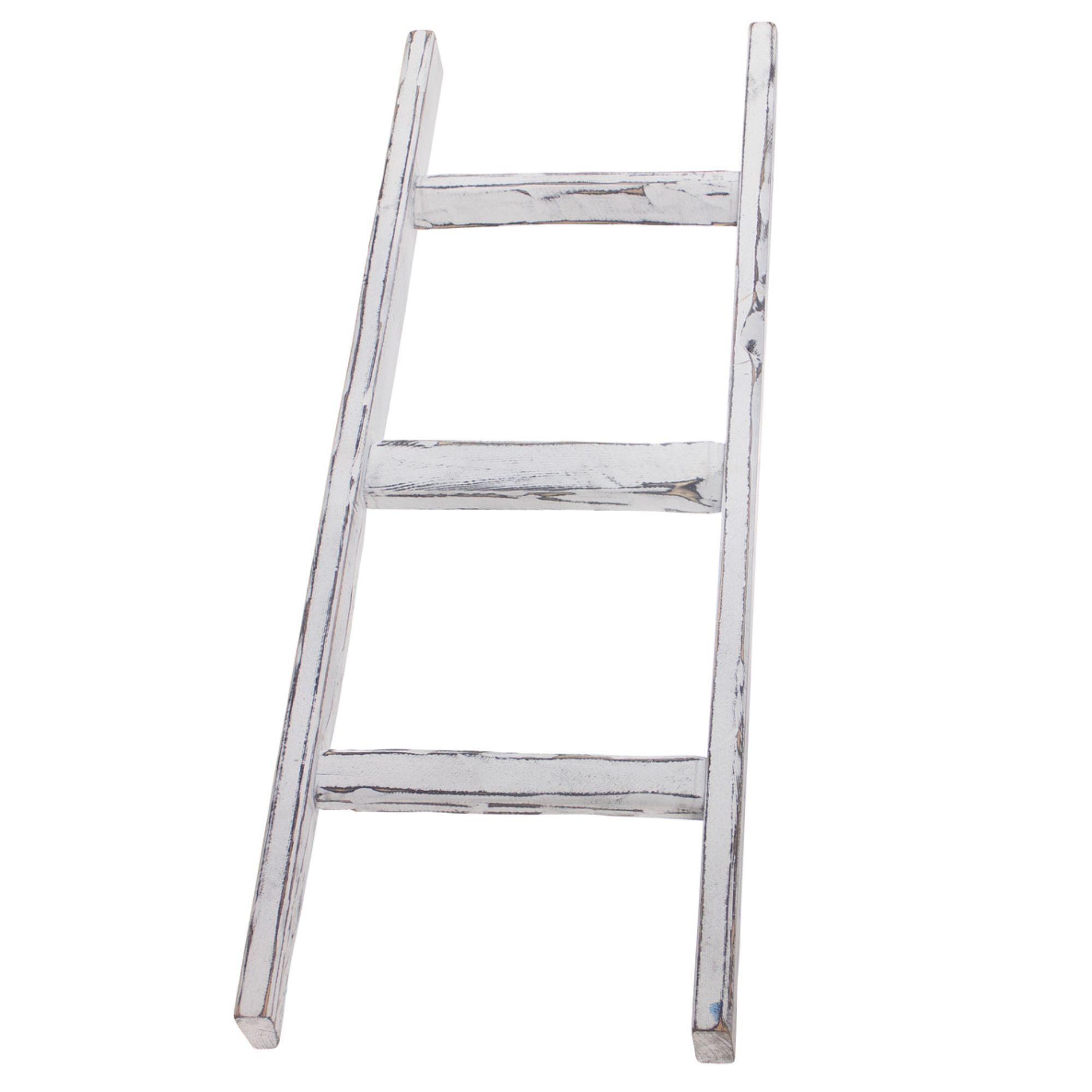 Neue Holzleiter "Shabby Altländer Art" 100cm Neue Holzleiter "Shabby Altländer Art" 100cm