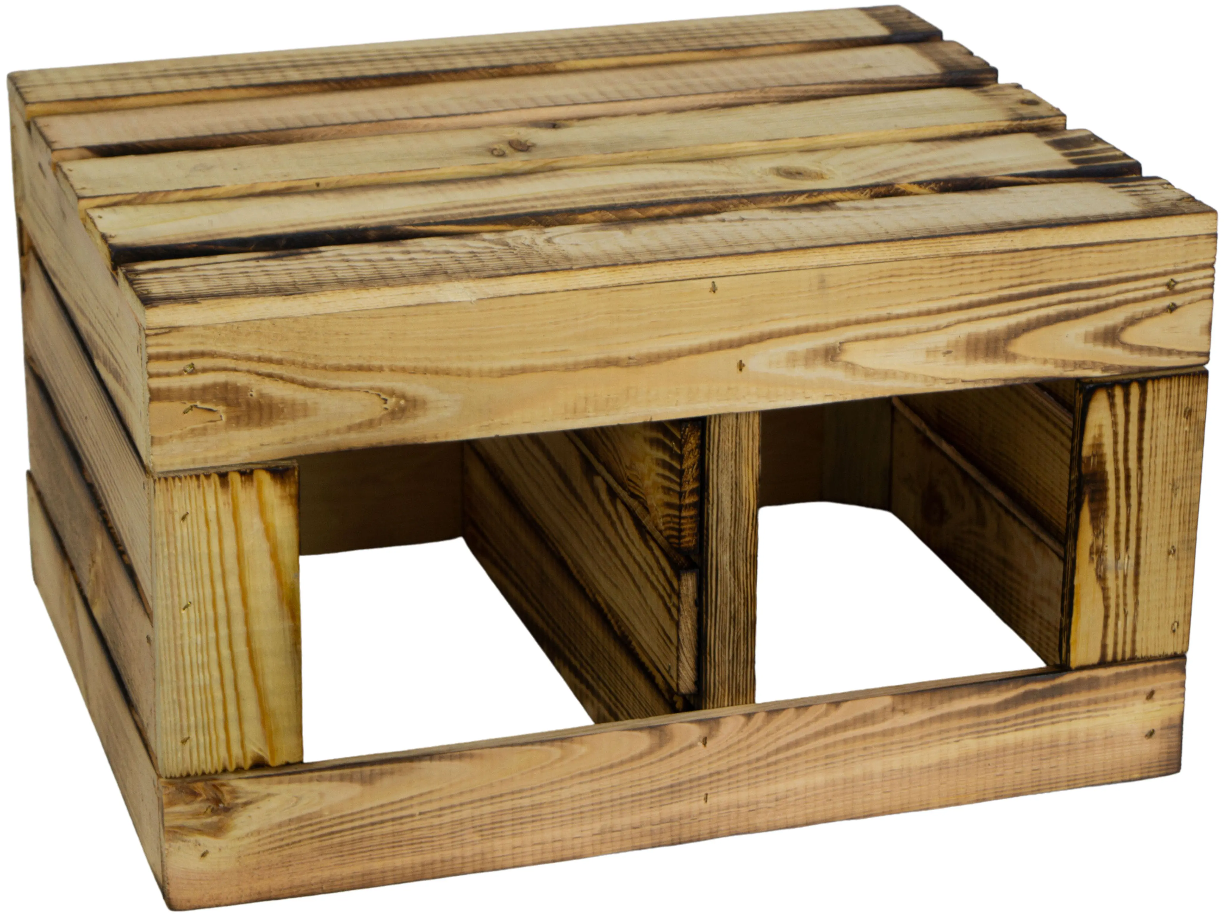 Geflammte Regalkiste Display Edition 50x40x30cm