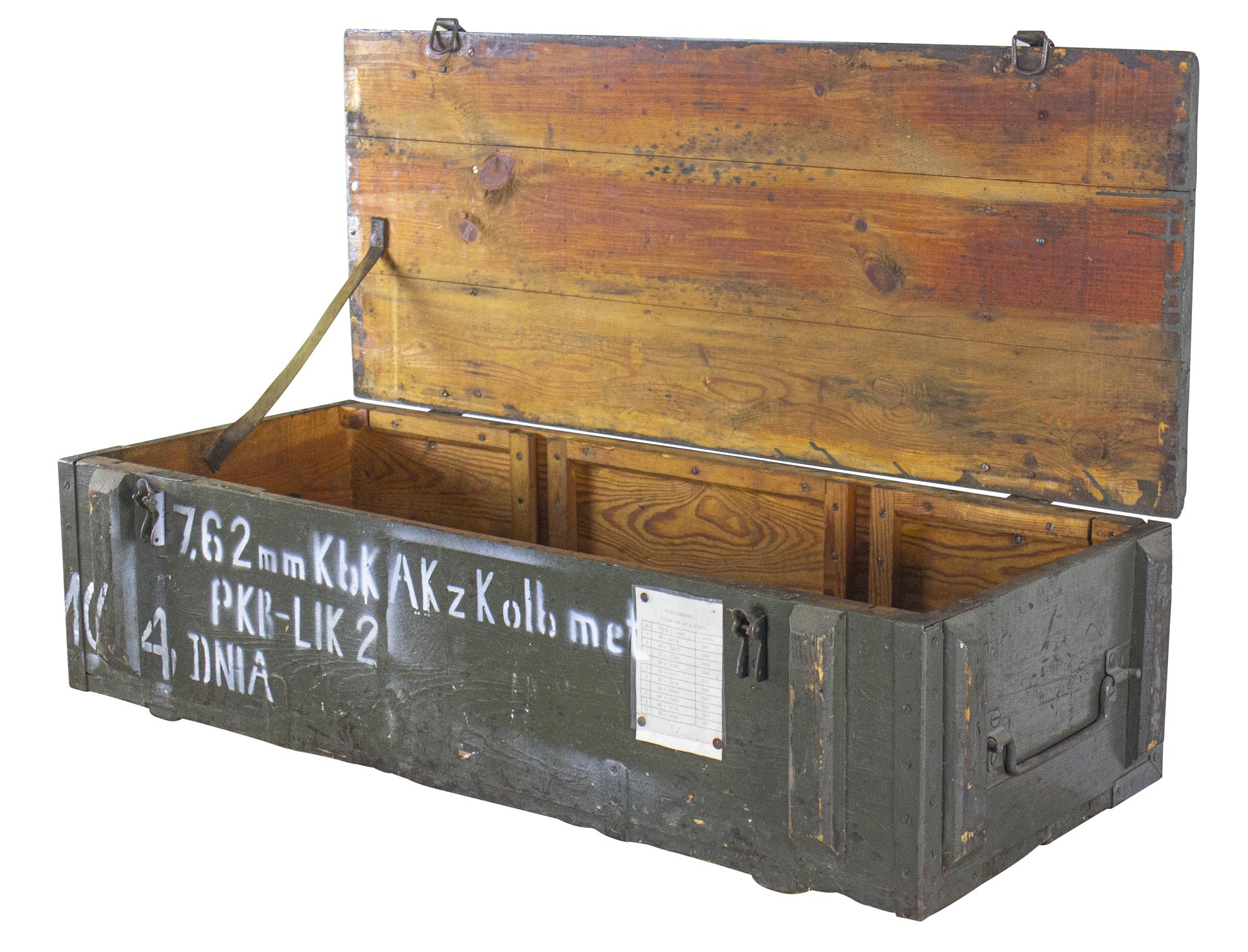 sehr grosse Munitionskiste 126er Maße: ca. 125x56x33